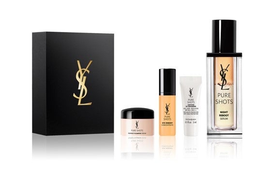 YSL No.1美容液「ピュアショット ナイトセラム」誕生3周年記念。新年に
