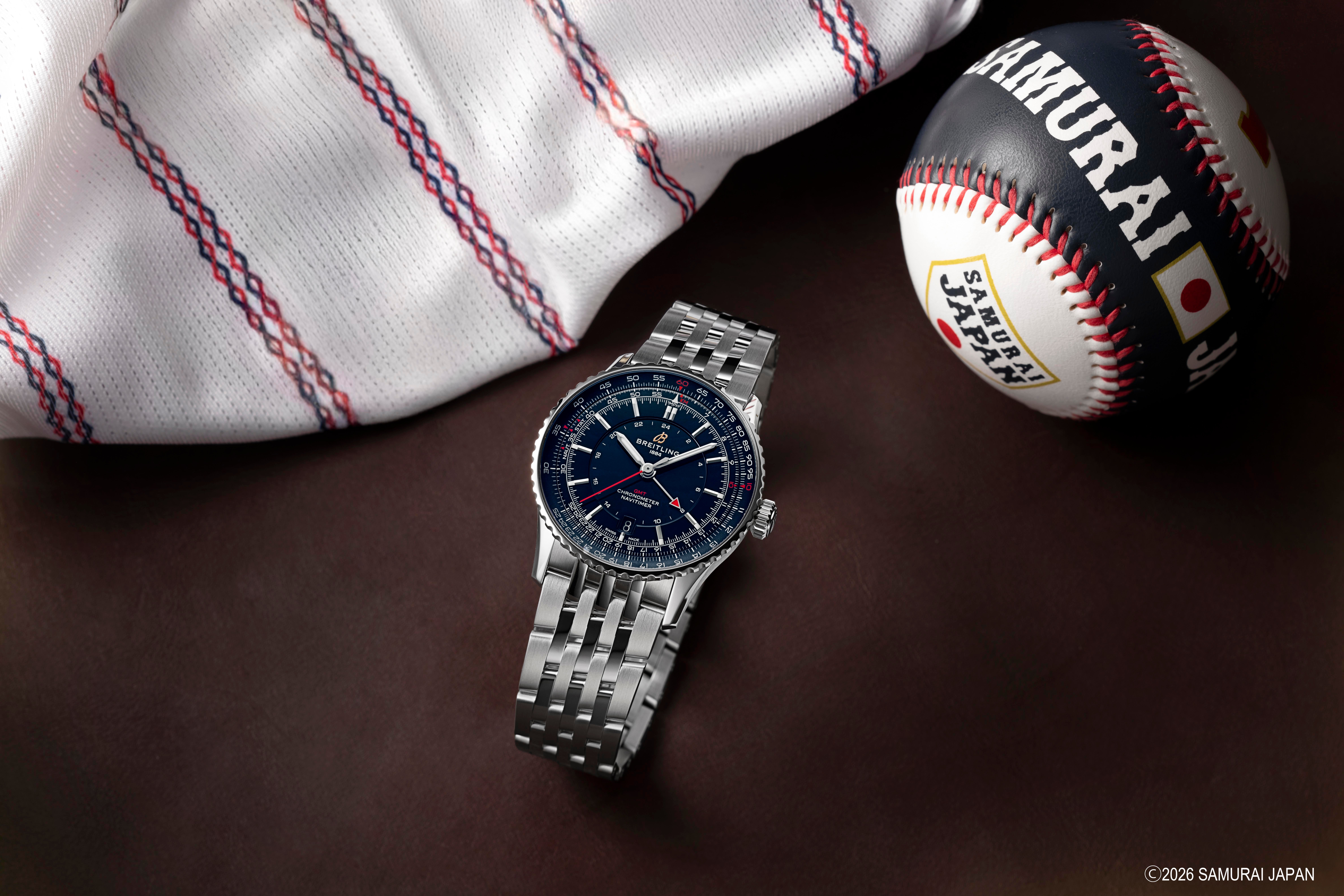 ブライトリング、野球日本代表 ・侍ジャパンを讃える日本限定モデルを