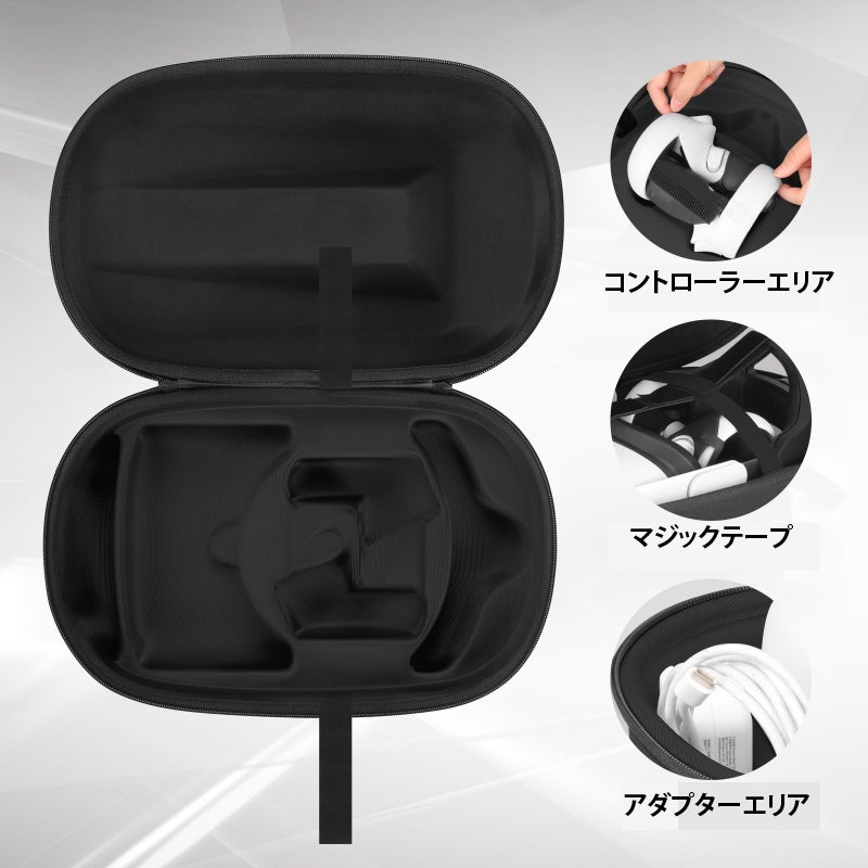 Oculus Quest 2（Meta Quest 2）を安全に保管・移動できる 究極の