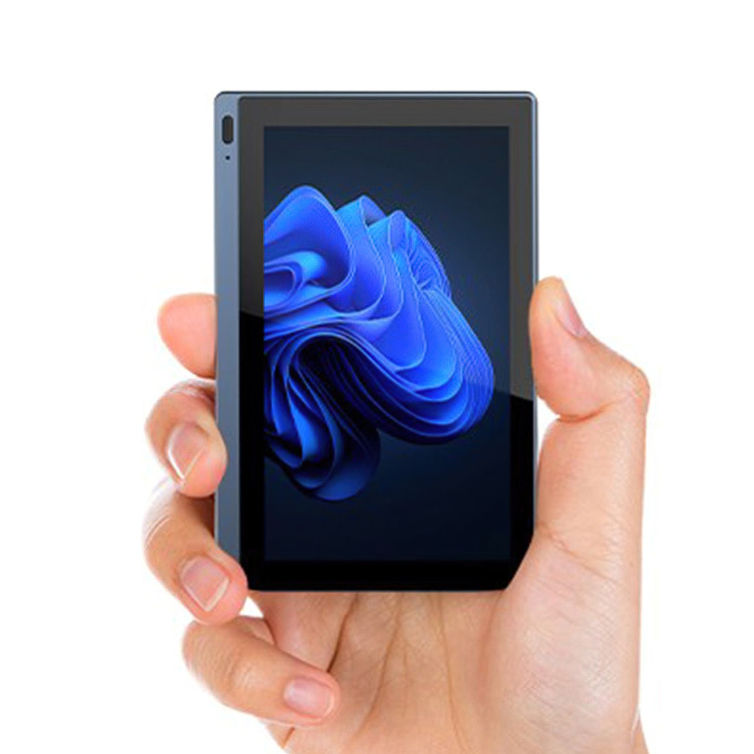 タブレットではないのにタッチ画面付き。バッテリー内蔵で持ち運び