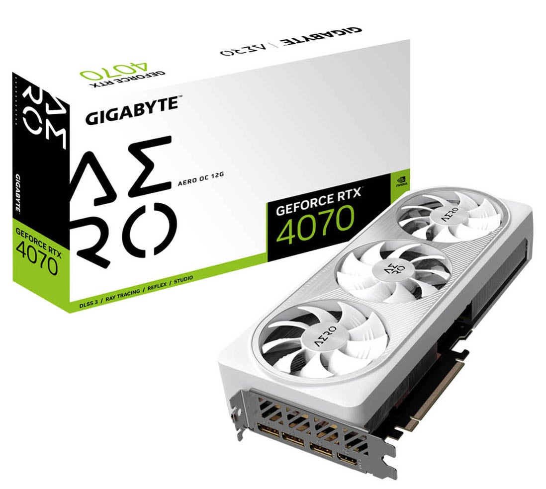 4年保証モデル含め3型番 GeForce RTX 4070、高冷却3連ファン搭載