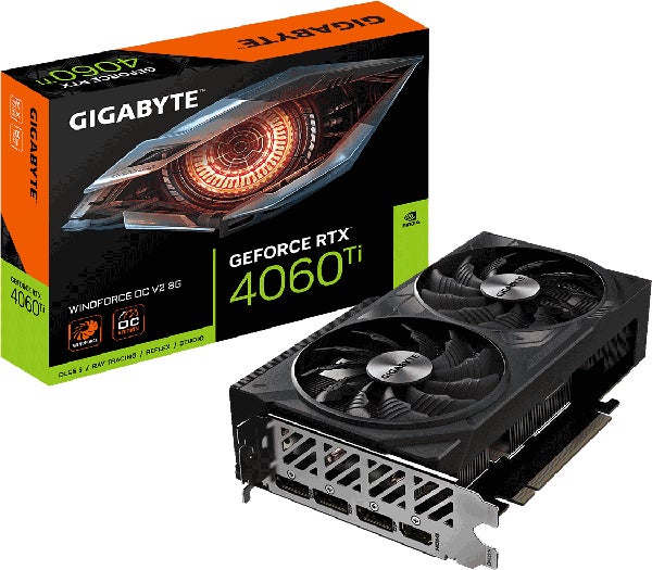 GIGABYTEから、GeForce RTX 4060 Ti 高冷却デュアルファン