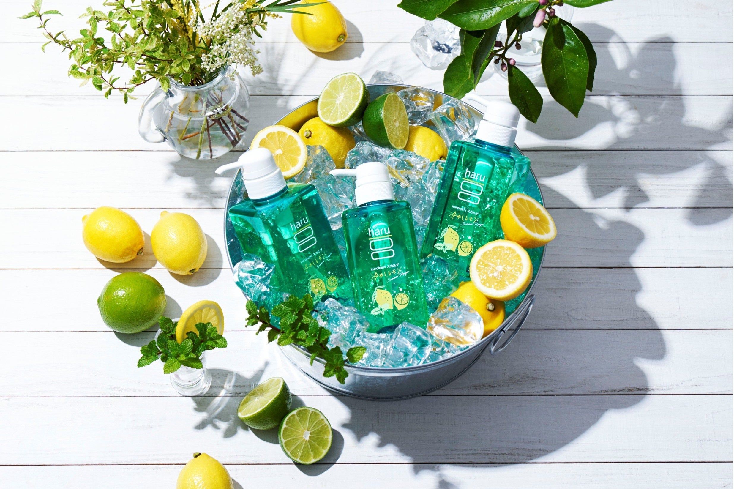 haruから夏限定シャンプー「kurokamiスカルプ サマーレシピ」登場