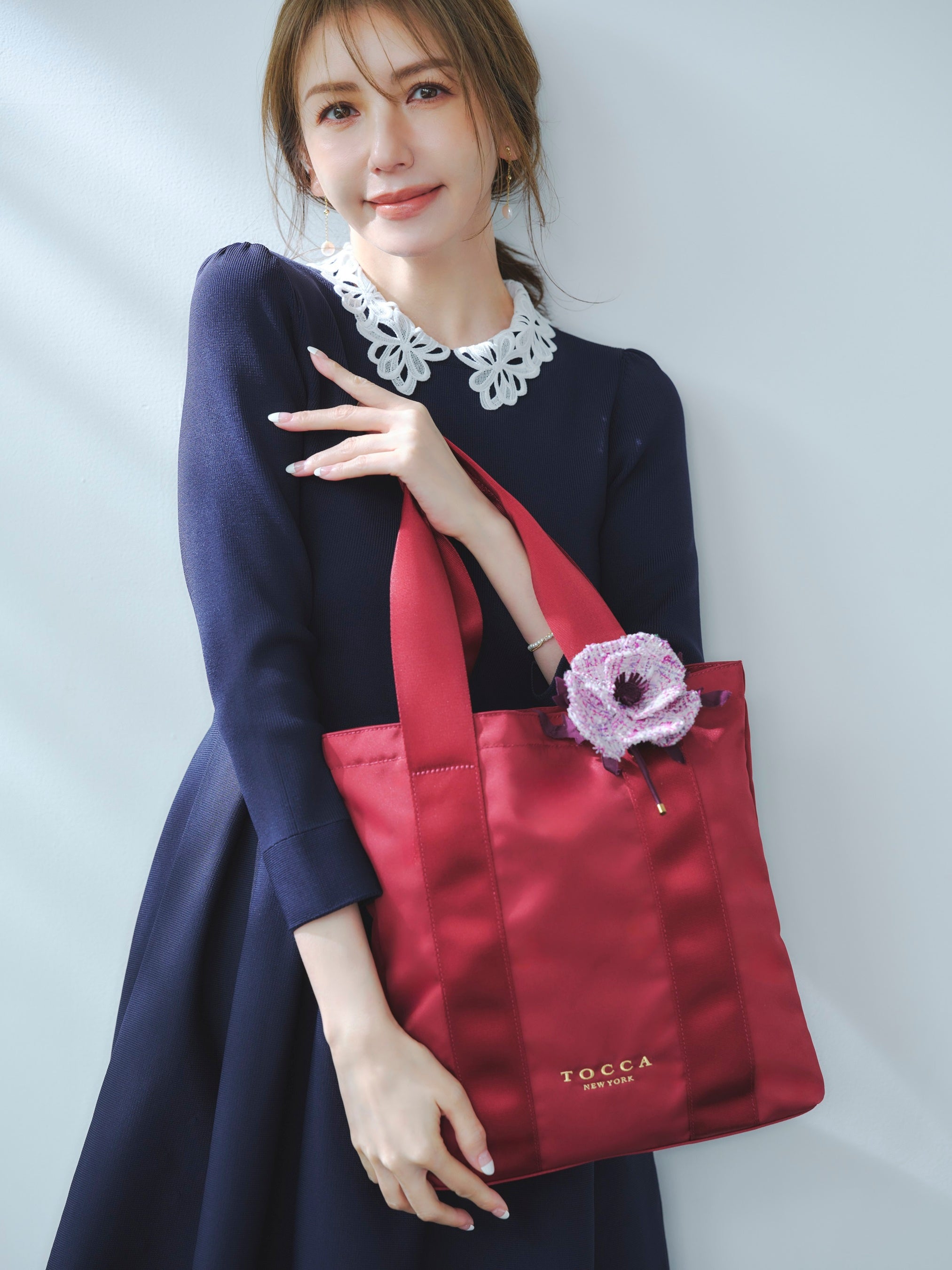 TOCCA』モデル・美香さんと「Lovéco」とのトリプルコラボレーション