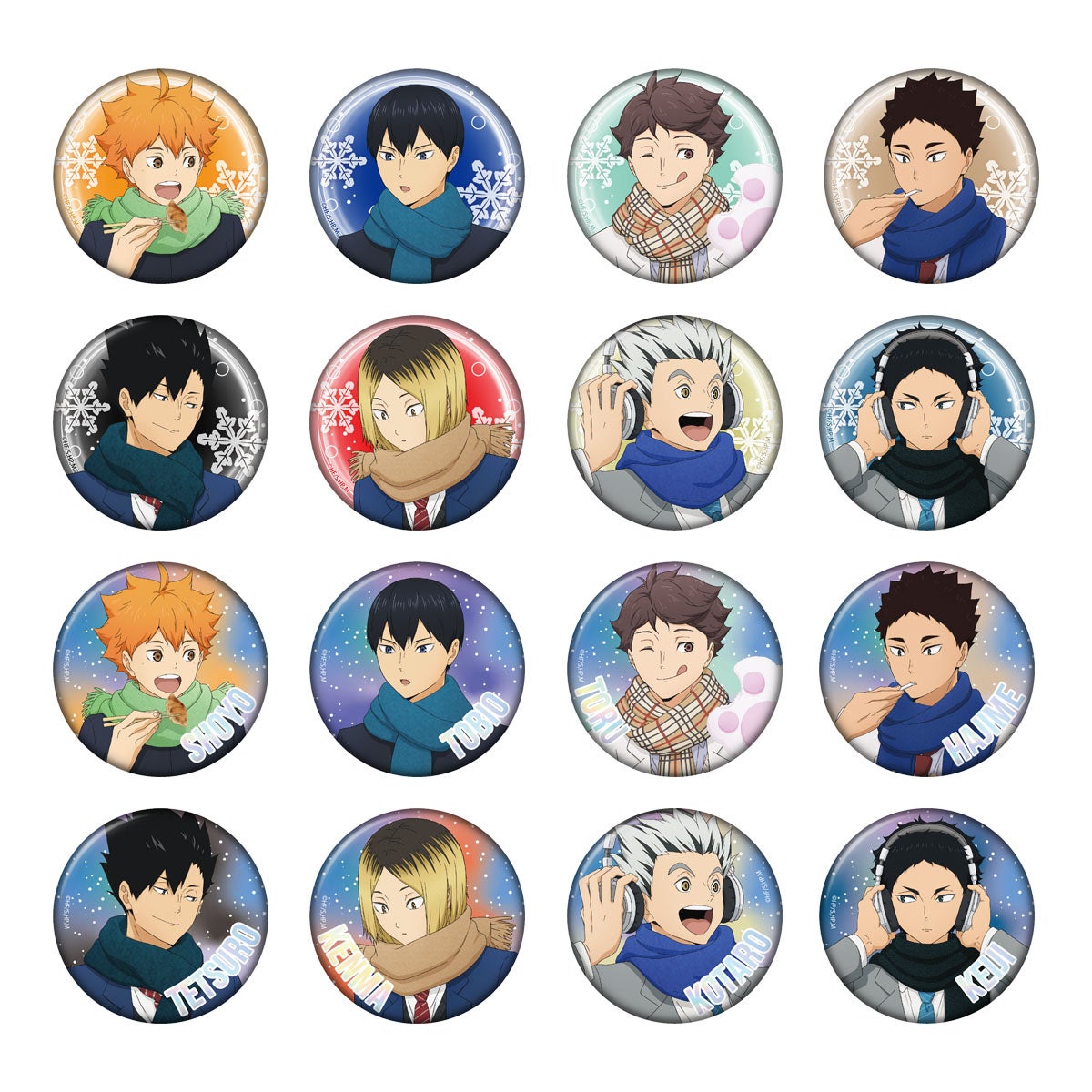 アニメ『ハイキュー!!』のキャラクターたちがナンジャタウンに遊びに来