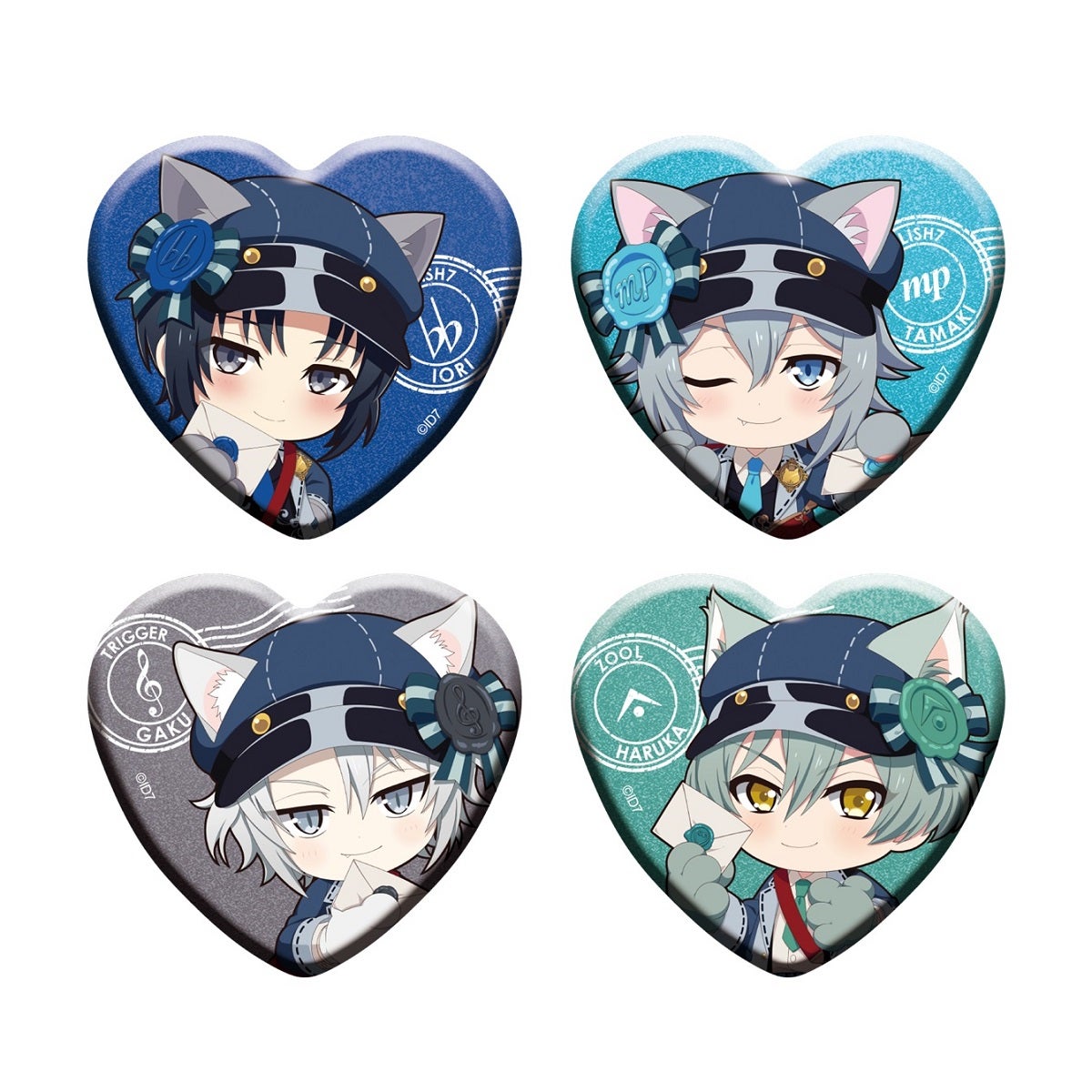 アイドリッシュセブン』のアイドルたちが郵便屋さん衣装で登場