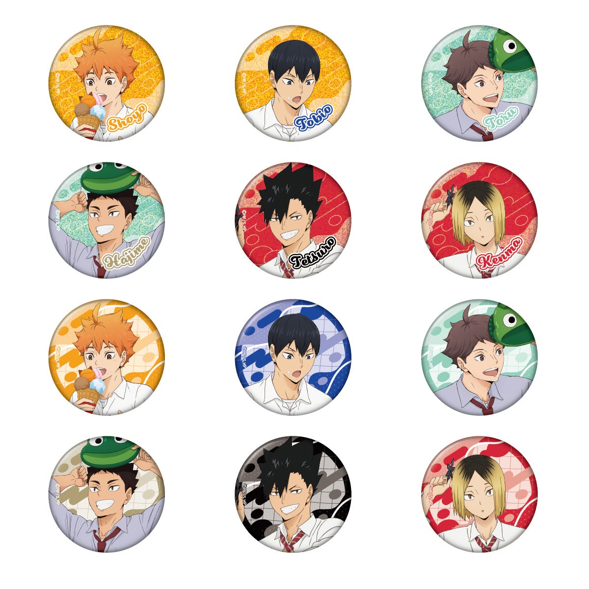 アニメ「ハイキュー!!」のキャラクターたちがナンジャタウンに遊びに来