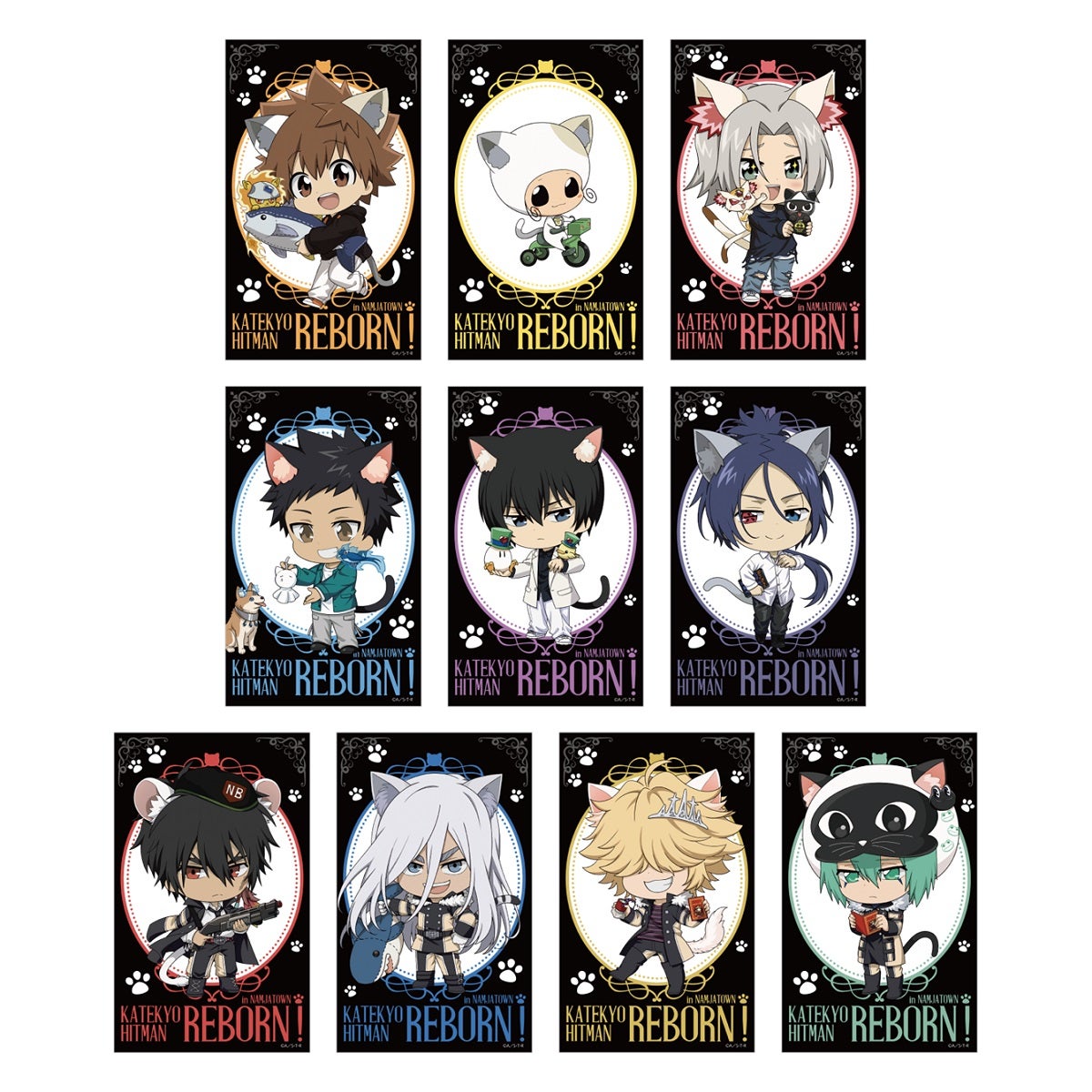 リボーンやツナたちのねこ耳ちびキャラも登場！ 「家庭教師ヒットマン