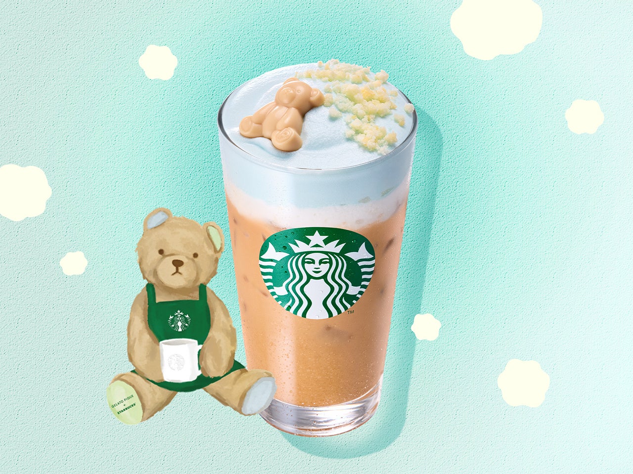 GELATO PIQUE + STARBUCKS®“ふわふわ、もこもこ！とびきりスイートな