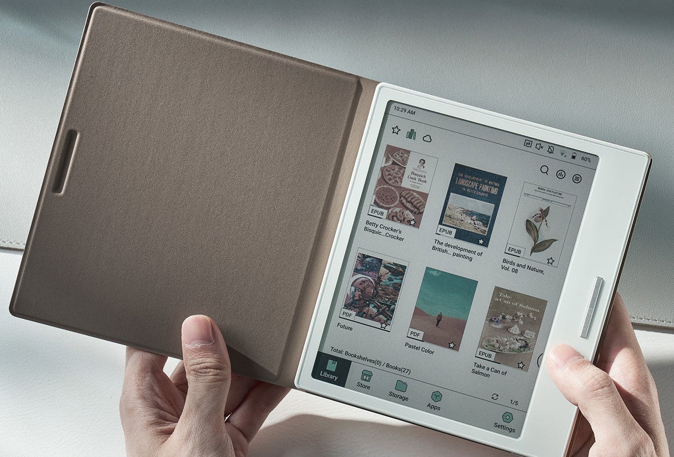 カラー電子ペーパーAndroidタブレット「BOOX Go Color 7」2機種と超薄