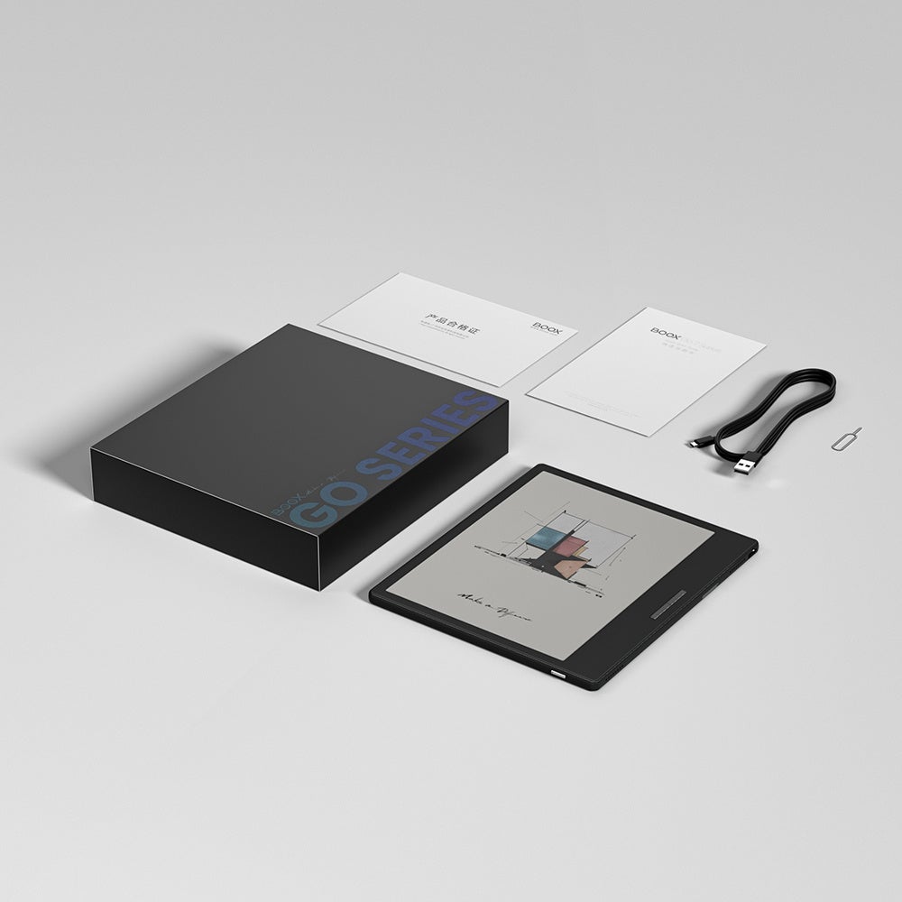 カラー電子ペーパーAndroidタブレット「BOOX Go Color 7」2機種と超薄