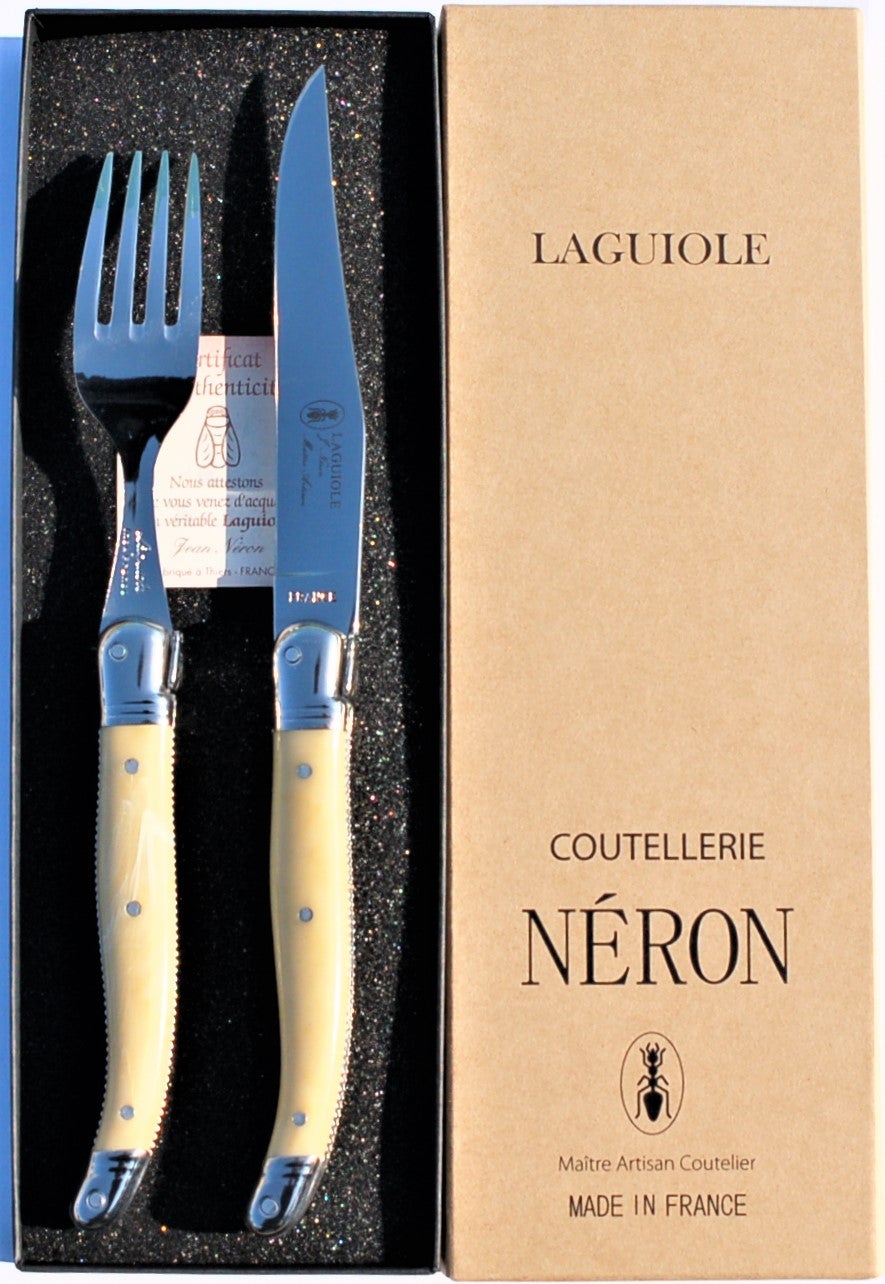 フランス製・高級ライヨールのカトラリーセットに新色登場 ブロンド