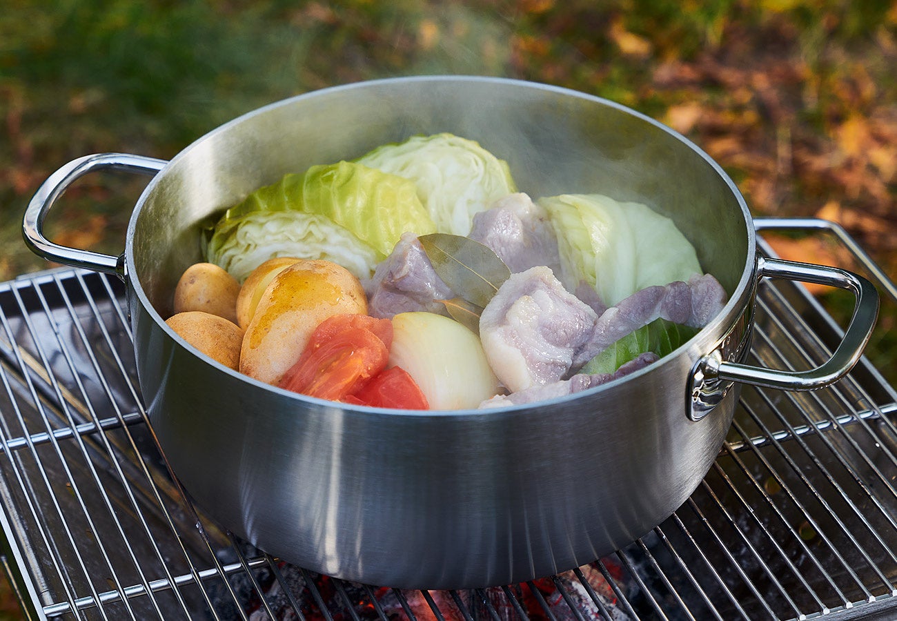 新品 インコア INKOR ダッチオーブン シチュー鍋 無水鍋 ガス仕様