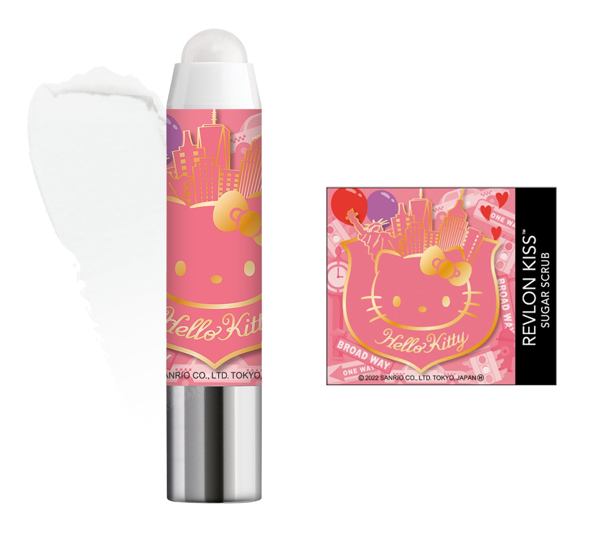 レブロン×ハローキティ コラボレーションの、限定パッケージが登場