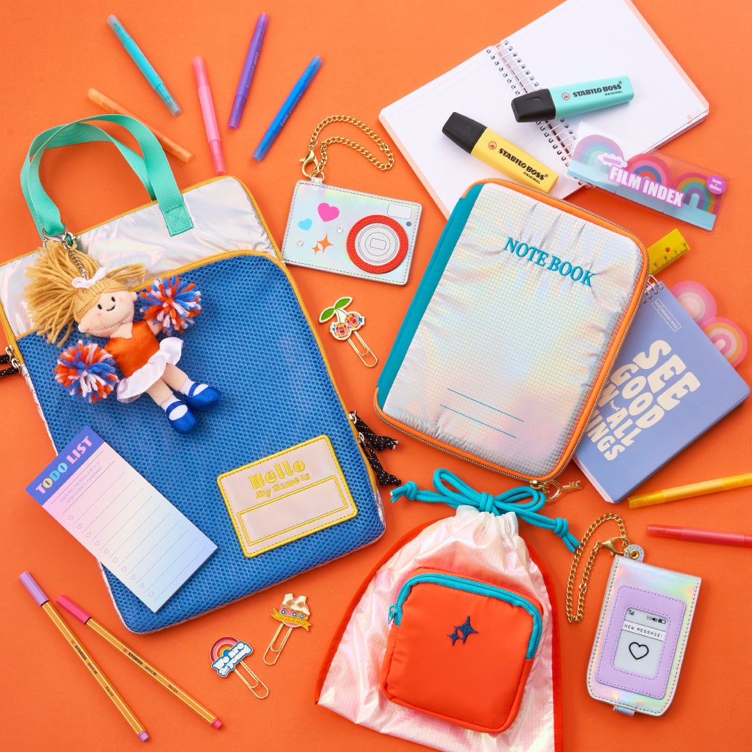 新学期に向けて、テンションをあげていこう！カラフル＆シャイニーな