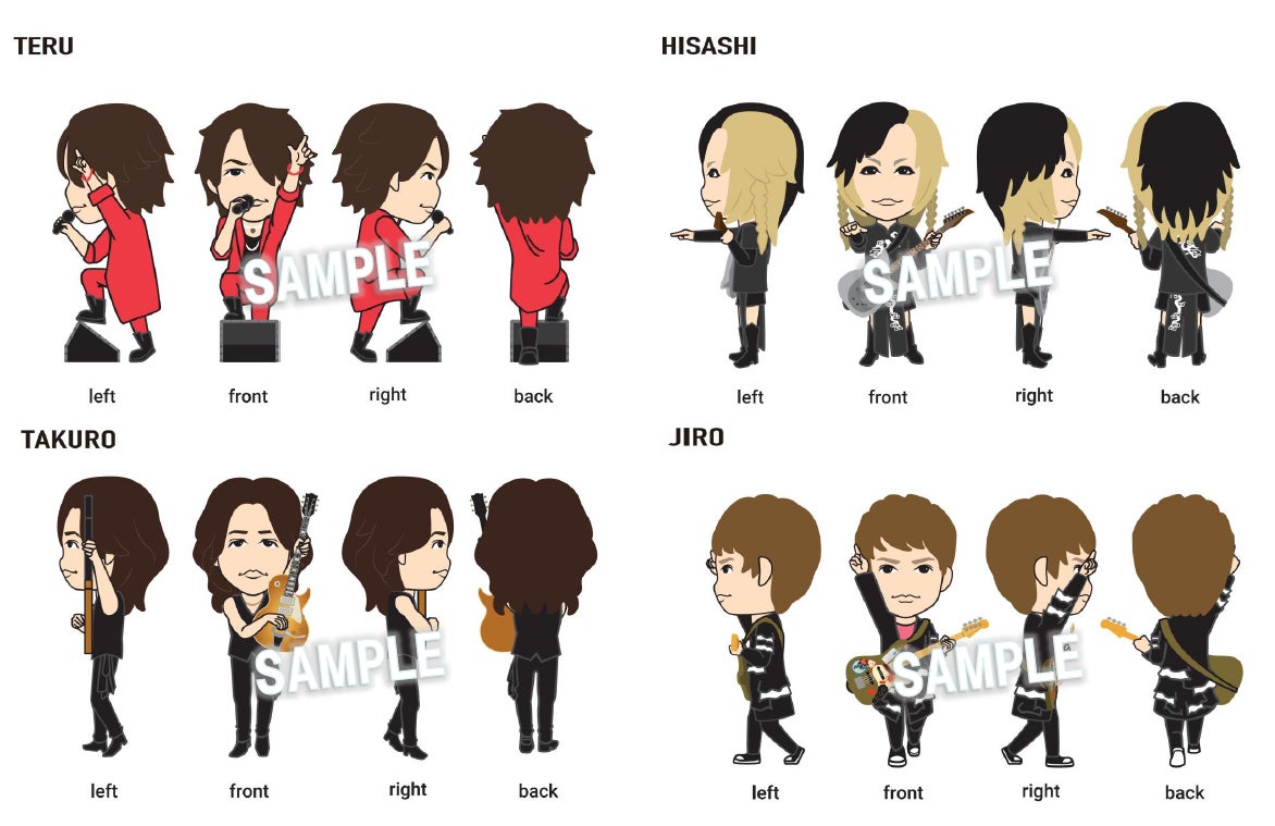 GLAY 30周年 × ローソングループ】新情報解禁！GLAYメンバーフィギュア