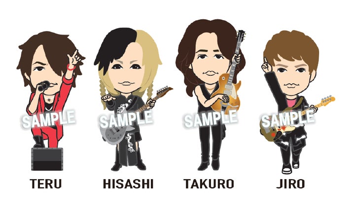 GLAY 30周年 × ローソングループ】新情報解禁！GLAYメンバーフィギュア