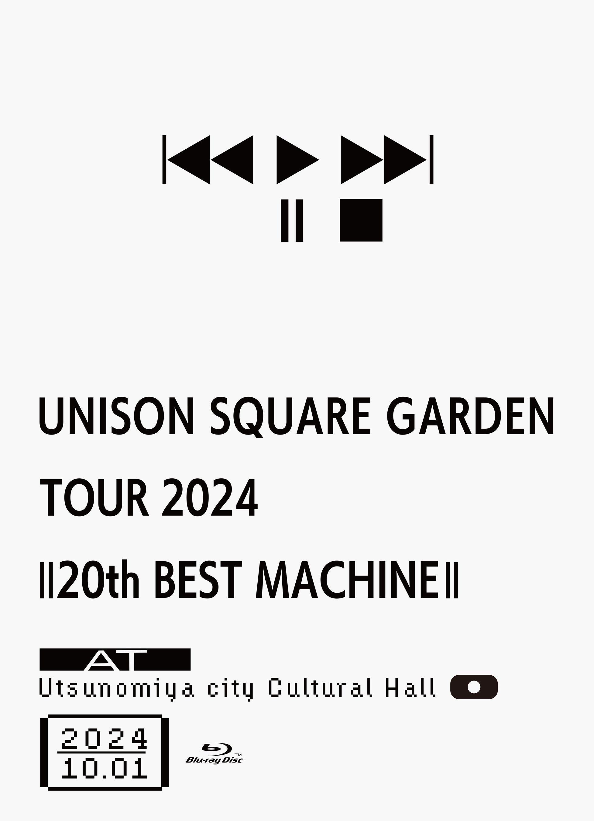 UNISON SQUARE GARDEN」のLIVE Blu-ray・DVD発売を記念した企画展が