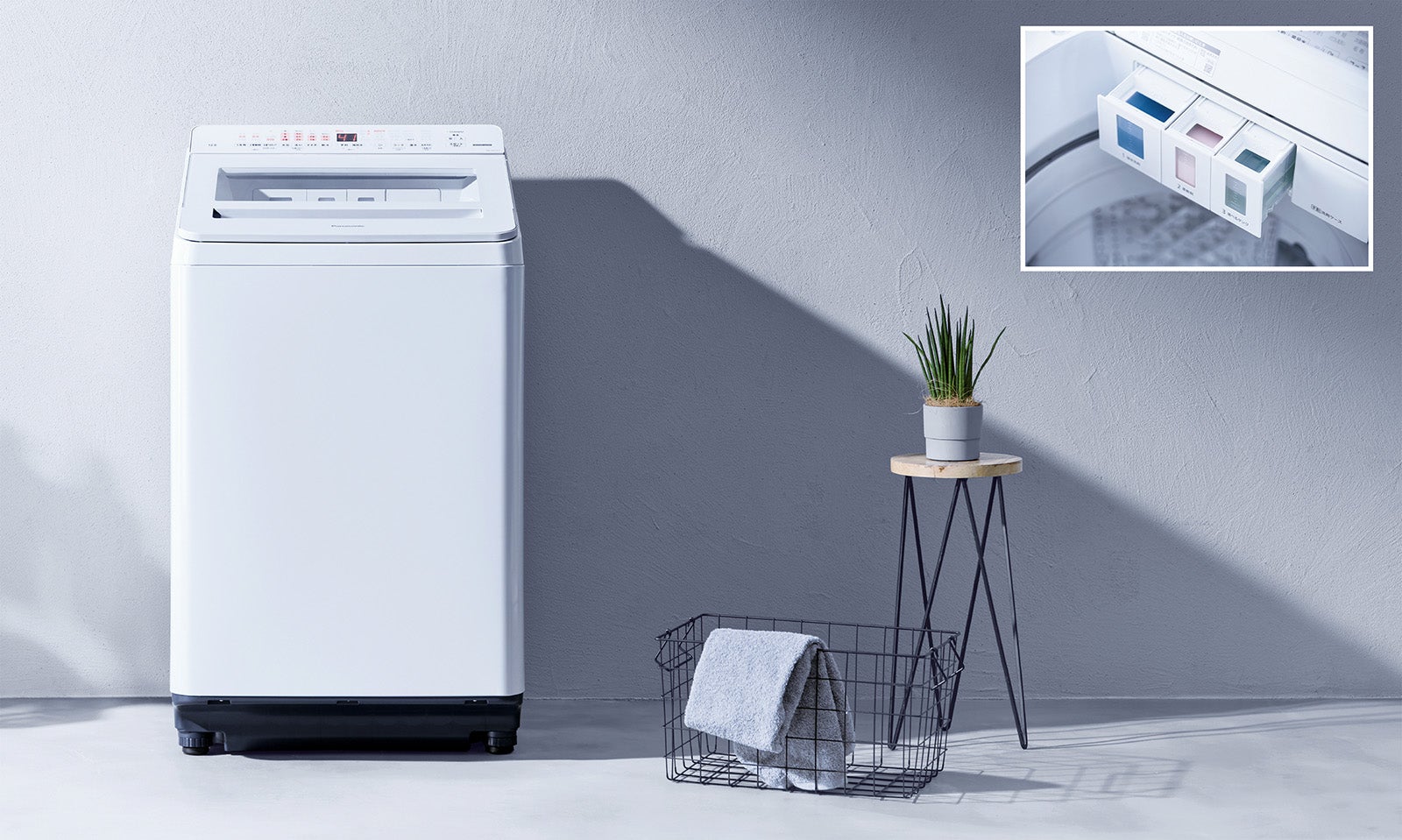 全自動洗濯機（インバーター制御）NA-FA12V3」ほか計8機種を発売