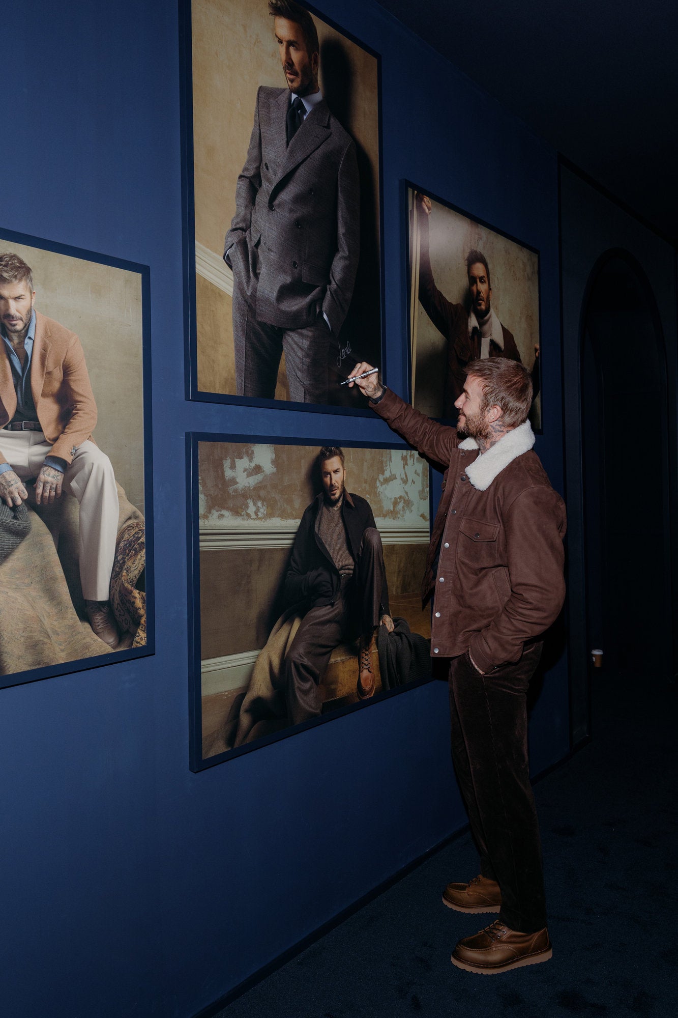 BECKHAM X BOSS」新コレクションを祝し、上海で没入型ポップアップ