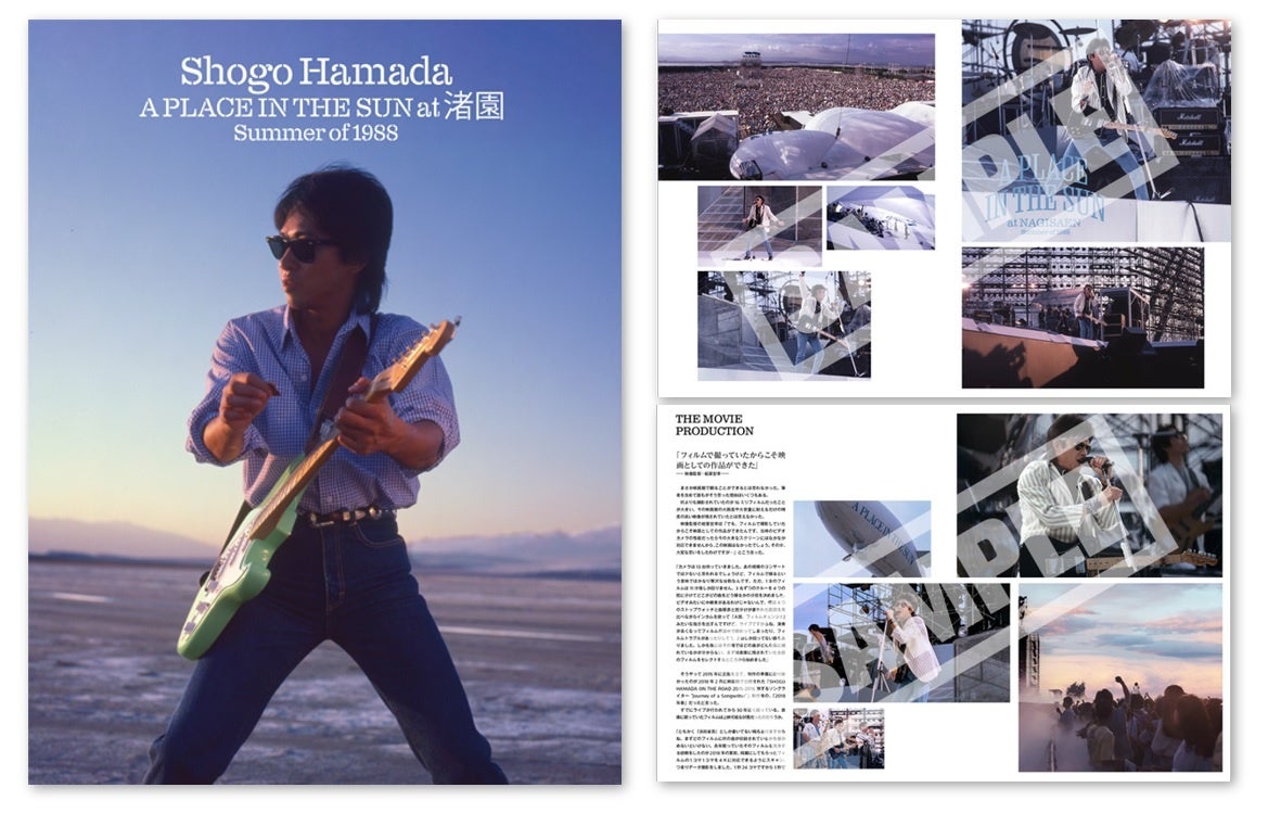 浜田省吾の映画『A PLACE IN THE SUN at 渚園 Summer of 1988』入場者