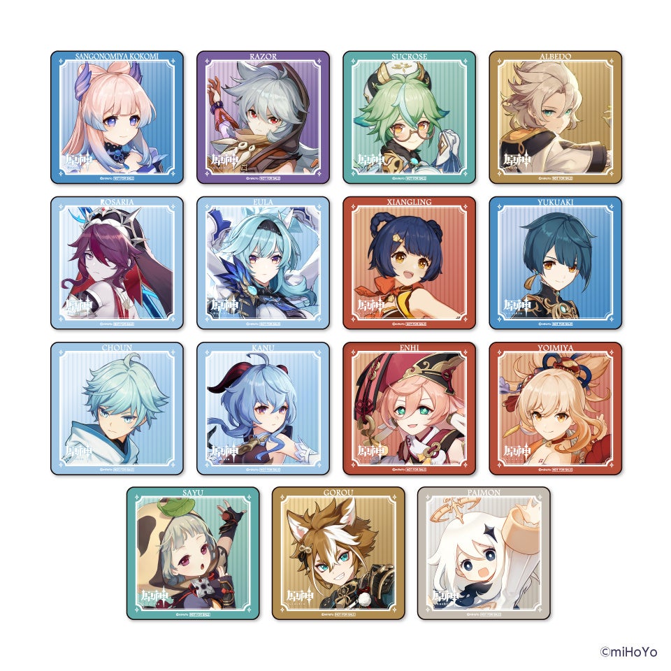 GiGOのたい焼き『原神焼き第2弾』復刻発売のお知らせ | 株式会社GENDA