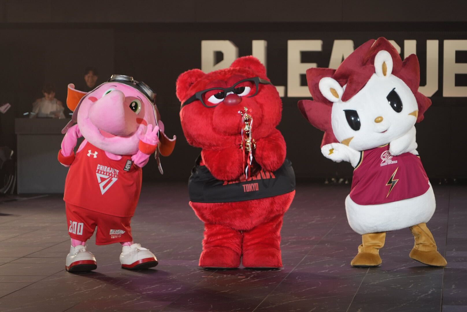 アルバルク東京マスコット「ルーク」B.LEAGUE MASCOT OF THE YEAR 2023