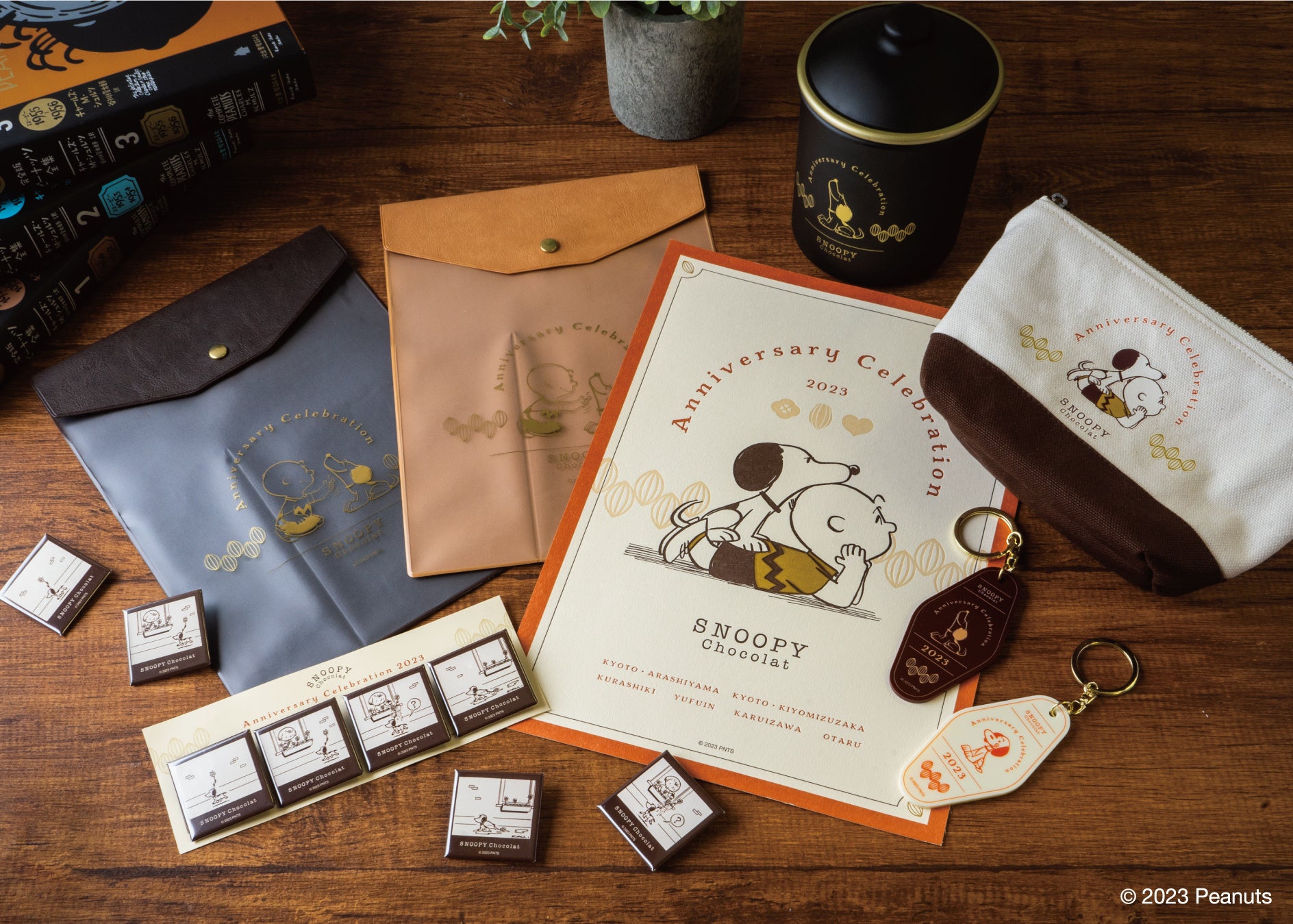 SNOOPY」のチョコレートショップ「SNOOPY Chocolat」で4周年を記念した