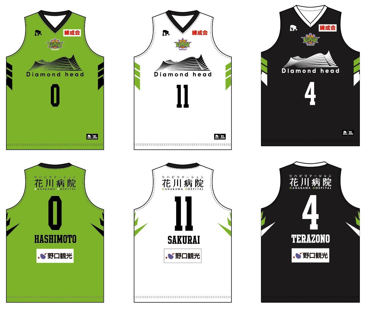 レバンガ北海道 2022-23 SEASON ユニフォームデザイン決定 / オーダー