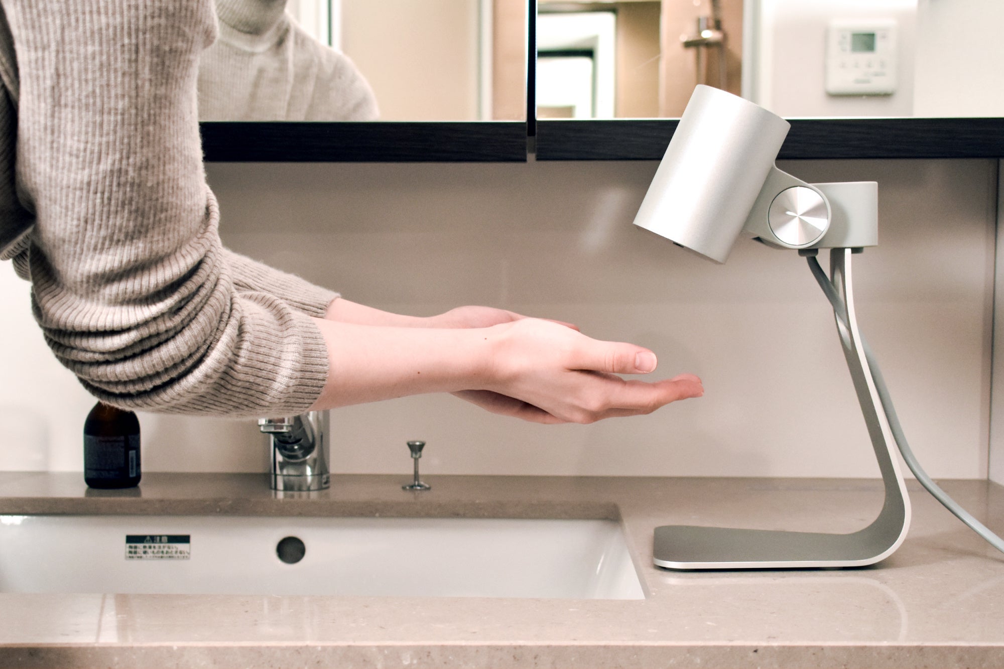 新発売】ハンドドライヤー 【ecod (エコド)】を「Makuake」にて先行