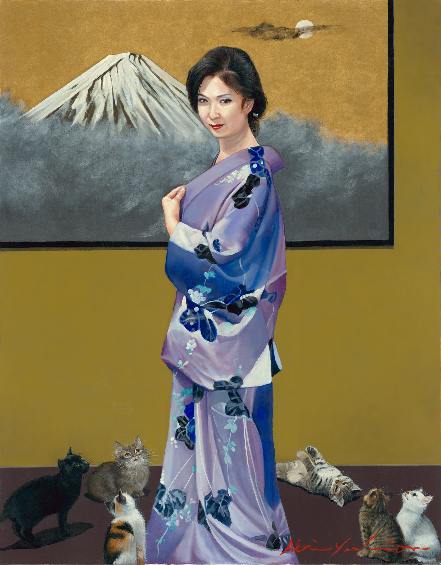 約50点の原画や版画のほか、衣装の展示も！「八代亜紀 アート展」を9月