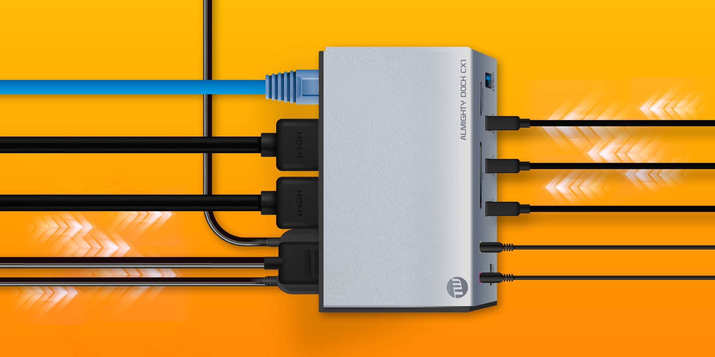 TUNEWEAR ALMIGHTY DOCK CX | M1搭載Macでも複数ディスプレイ表示に