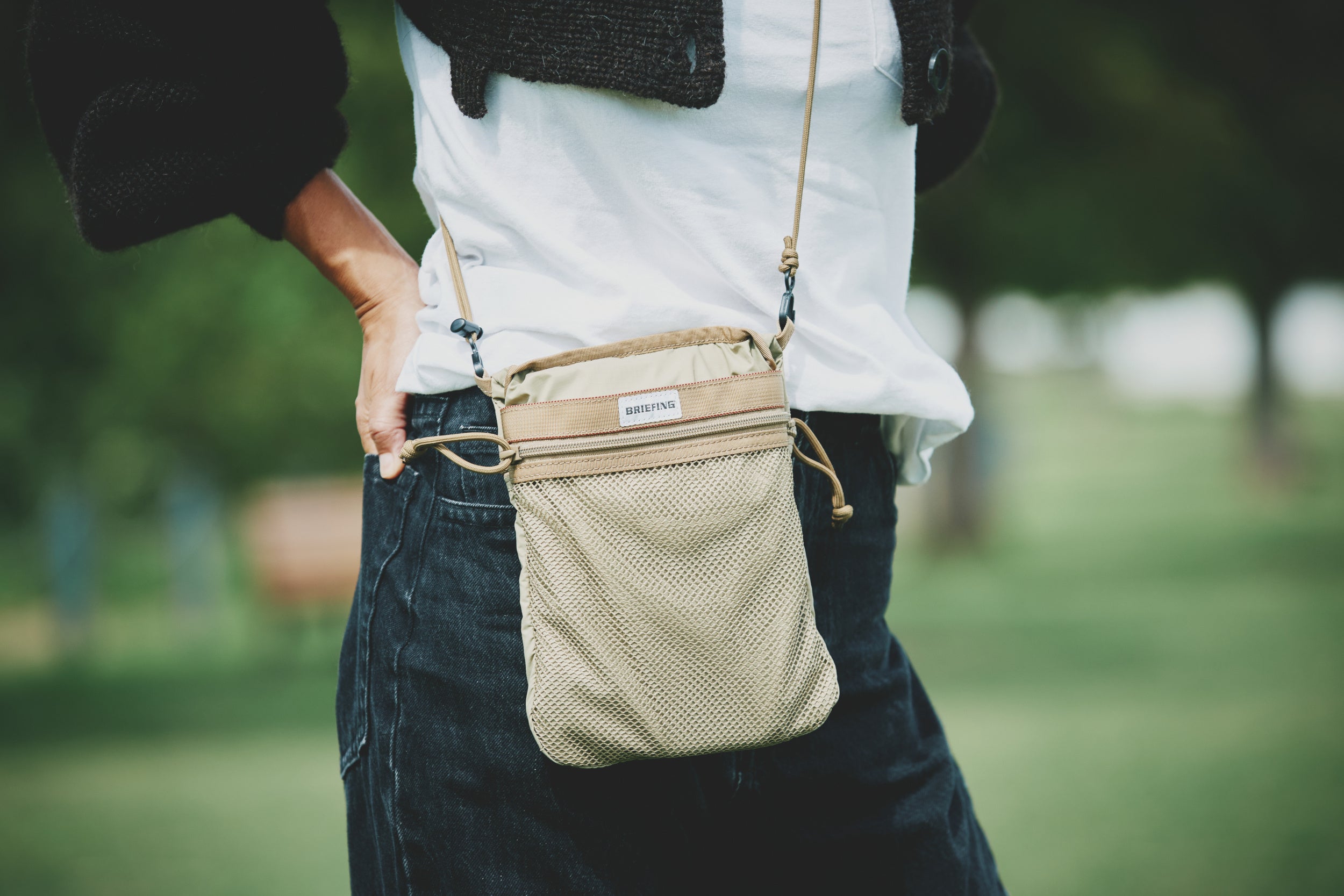 DEAN & DELUCA】BRIEFINGとのコラボレーション「サコッシュ トート