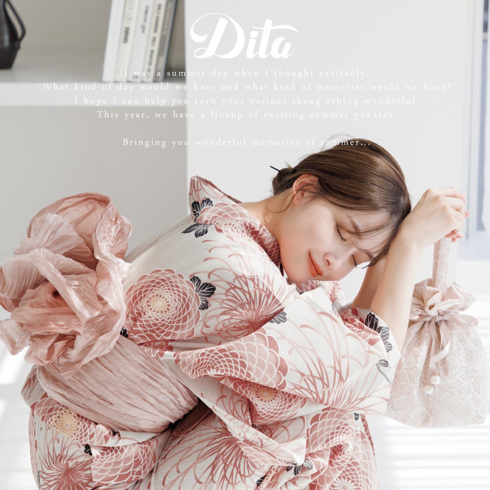 九州初上陸】大人可愛い夏映え浴衣を展開する「Dita」が福岡PARCOでPOP