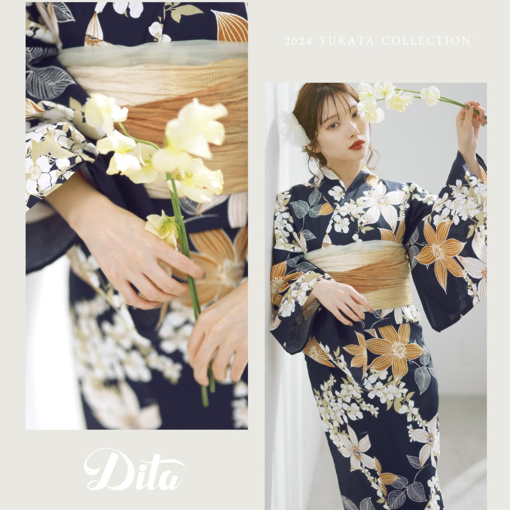 九州初上陸】大人可愛い夏映え浴衣を展開する「Dita」が福岡PARCOでPOP