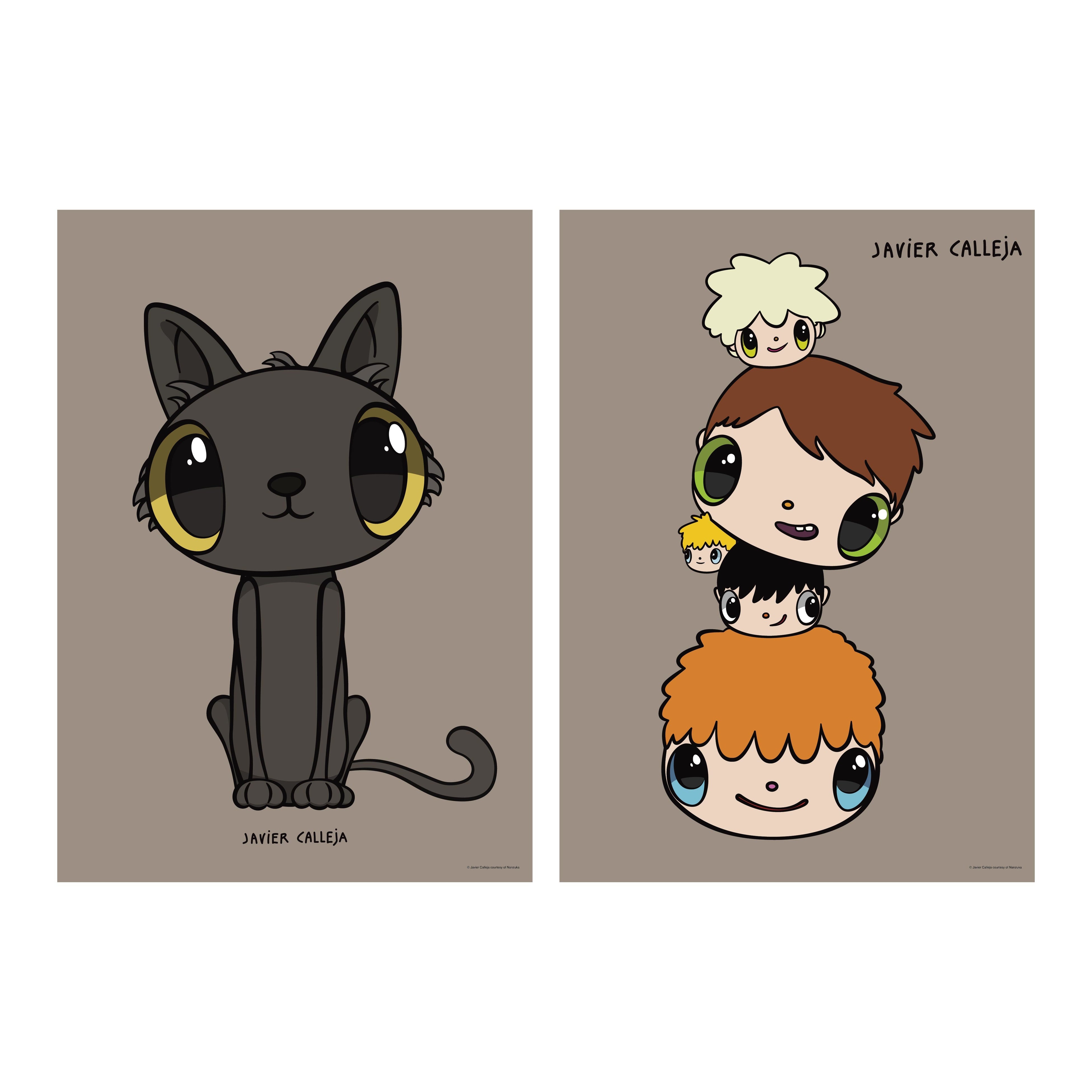 Javier Calleja（ハビア・カジェハ） 展覧会「MR.GÜNTER, THE CAT SHOW