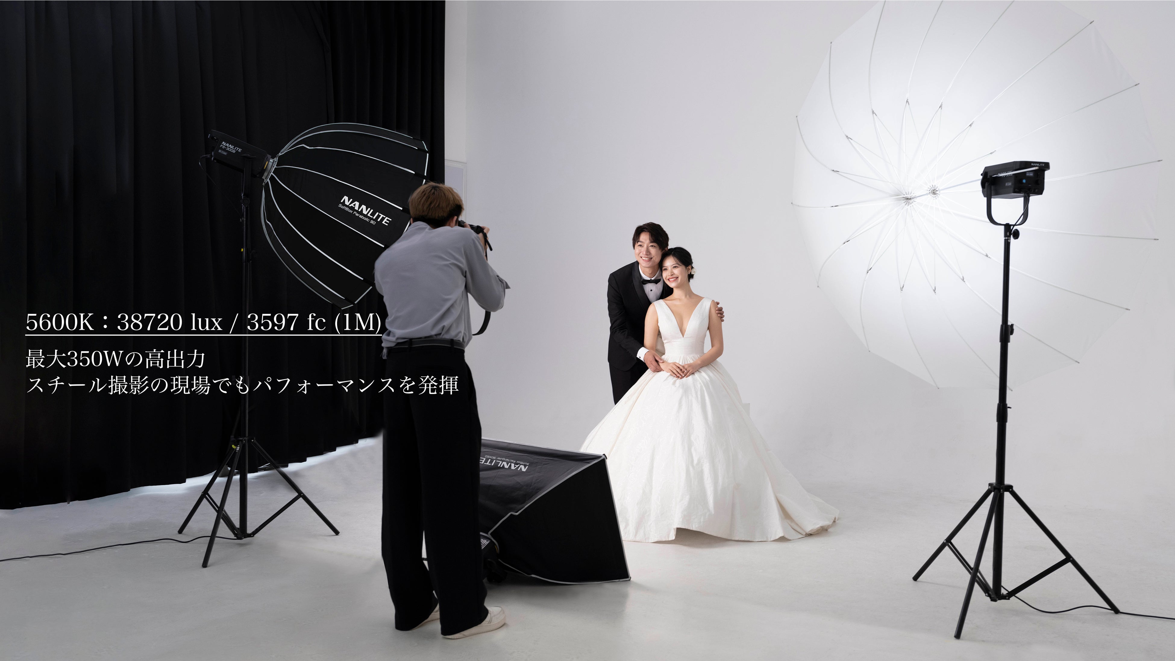 カメラマン必見！300W級、驚きの高コスパを誇るバイカラースタジオ