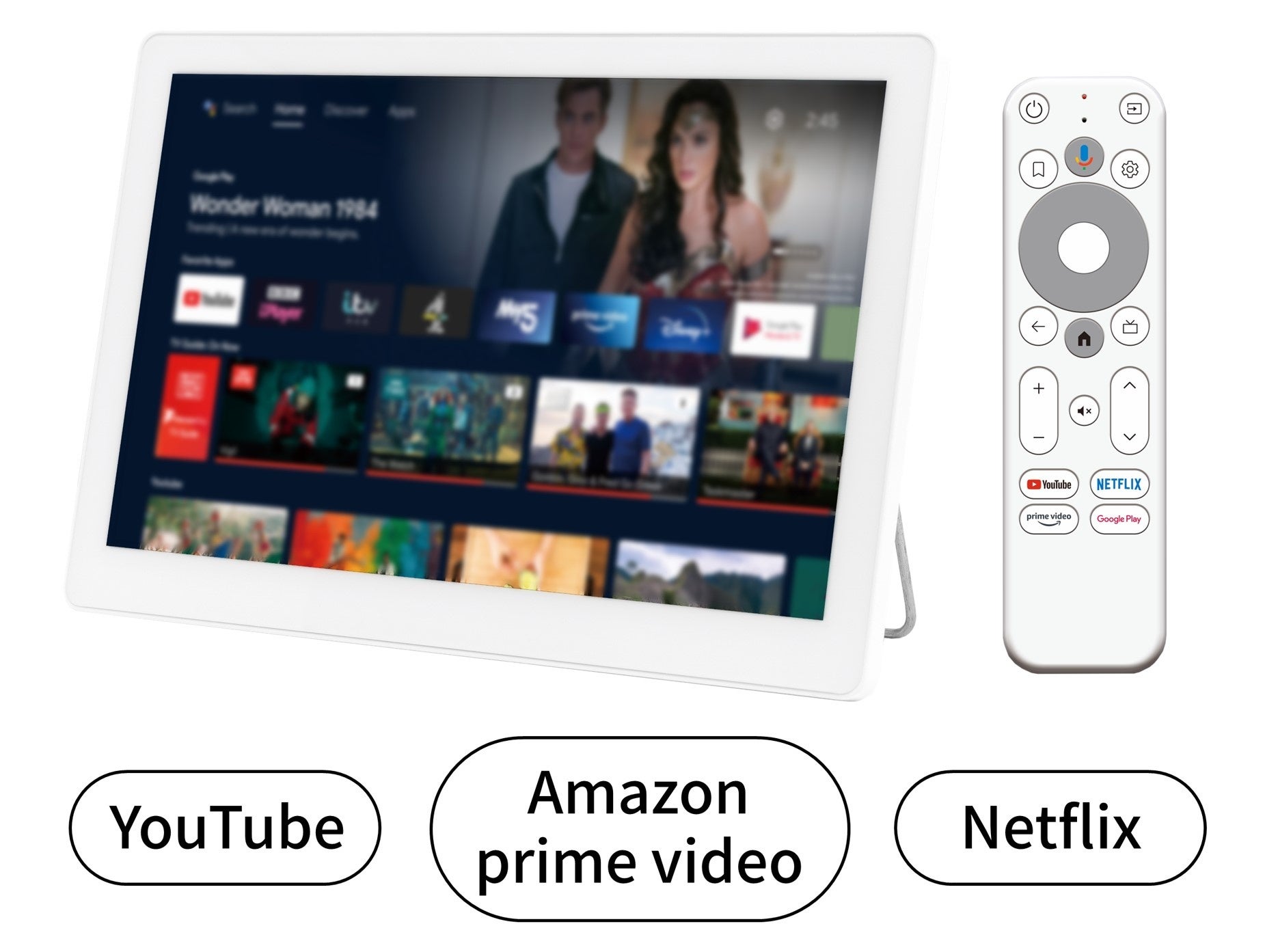 14.0V型防水android搭載「ポータブルスマートモニター」IPX6防水性能で