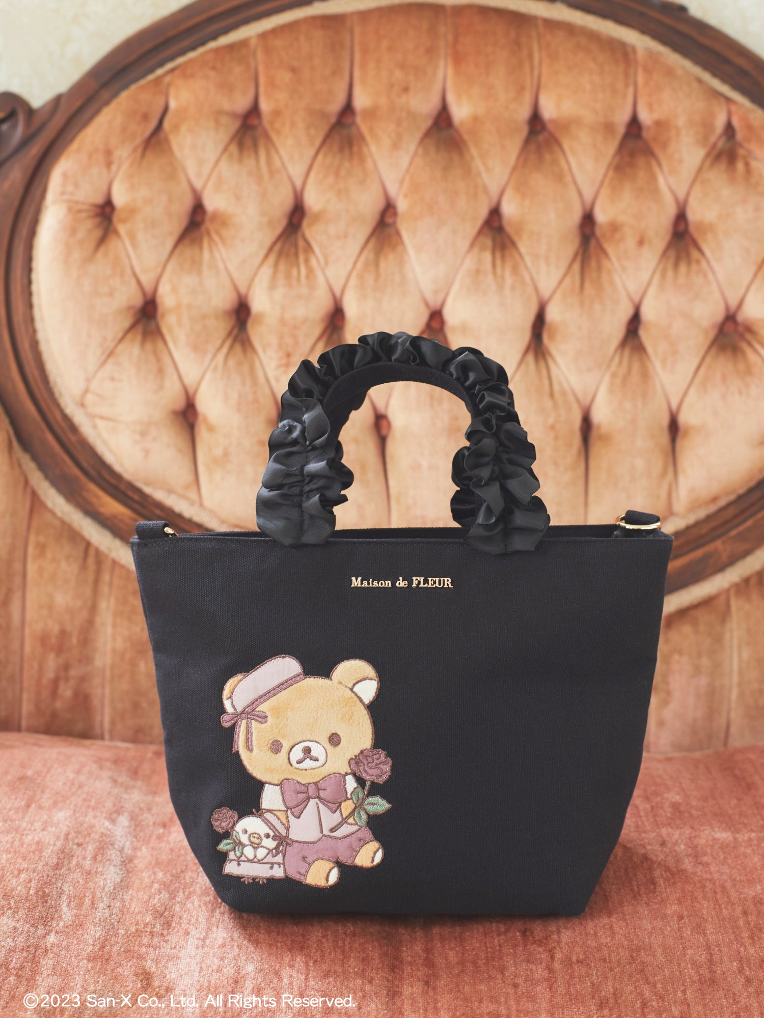 y*♡様 リラックマ Maison de FLEUR メゾンドフルール バッグチ 36659-679-