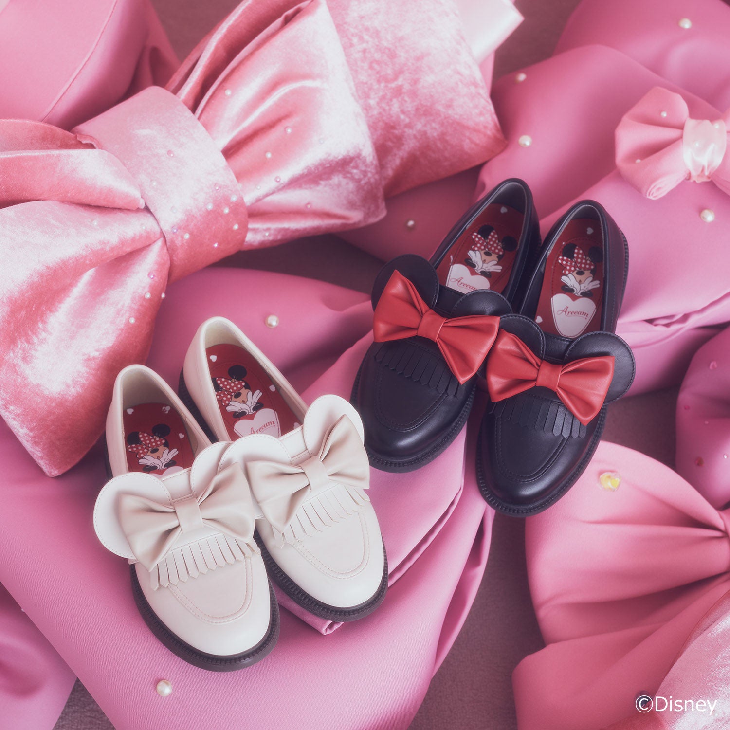 Areeam】ABCマートと初のコラボレーション！3WAY仕様の「ミニーマウス