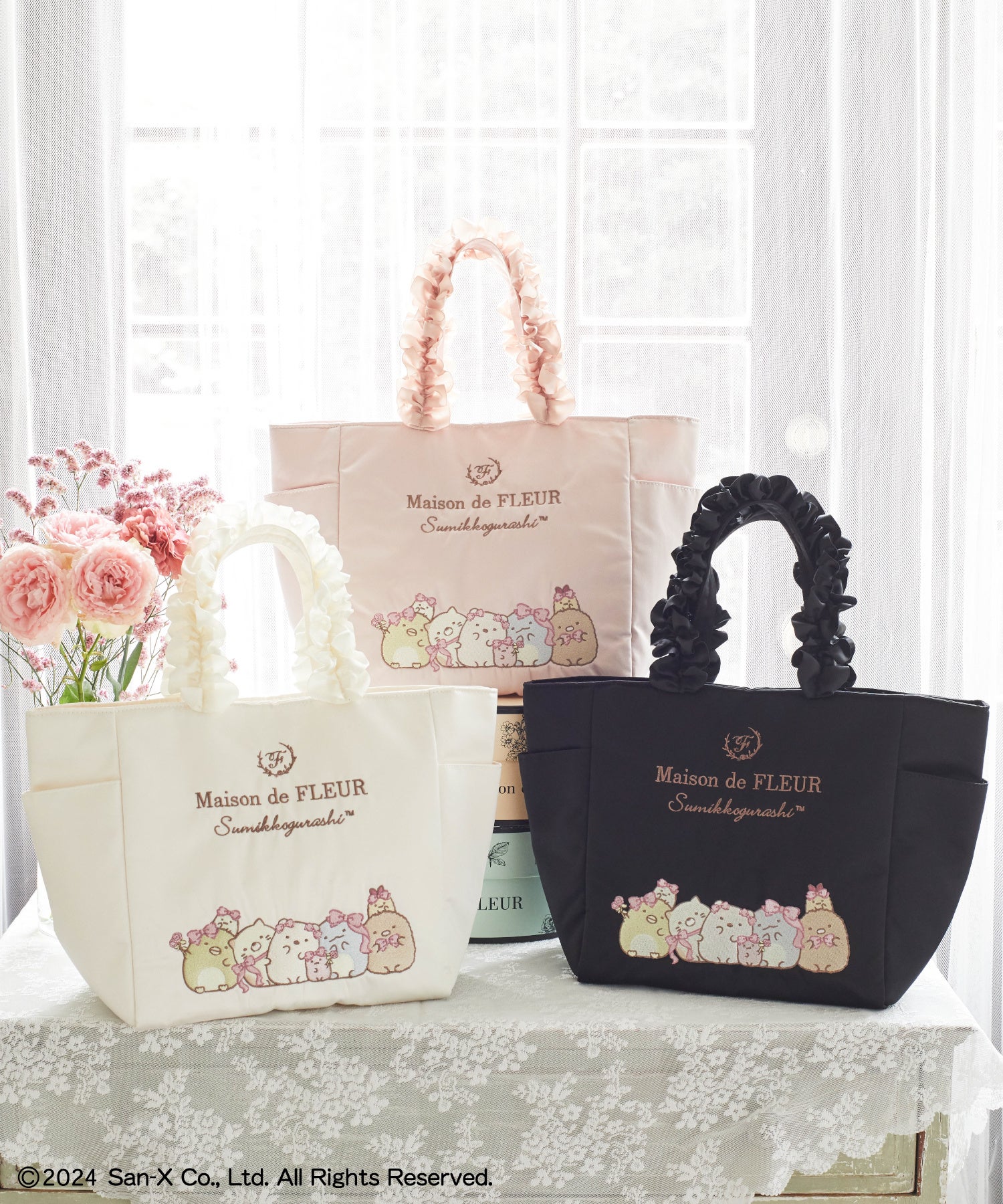 Maison de FLEUR」×「すみっコぐらし」より新コレクション“リボン”を