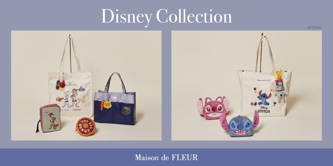 Maison de FLEURのDisney Collectionより「ズートピア」の新作と