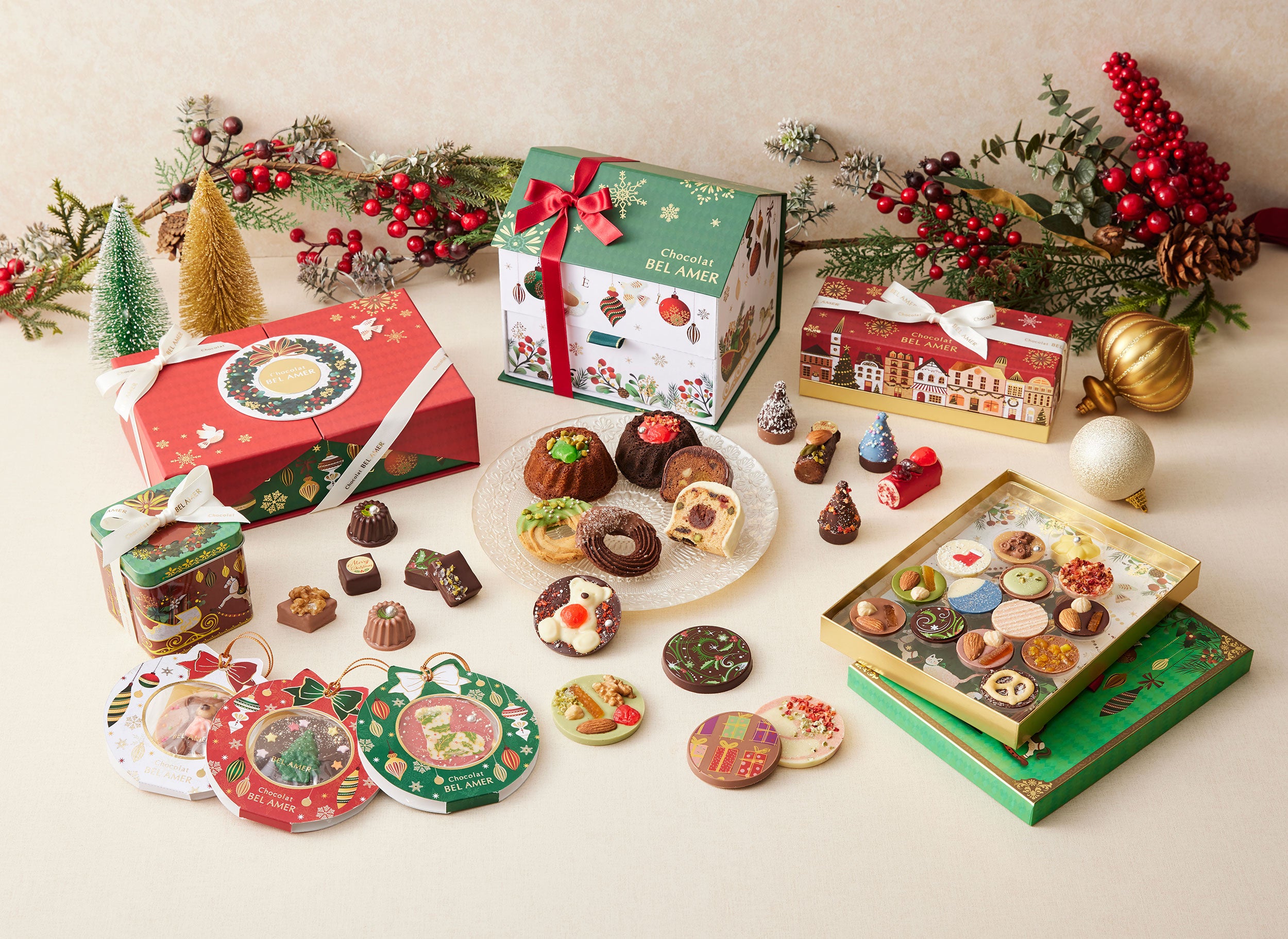 クリスマスを彩る特別なショコラが販売開始！ベルアメールから、待望の