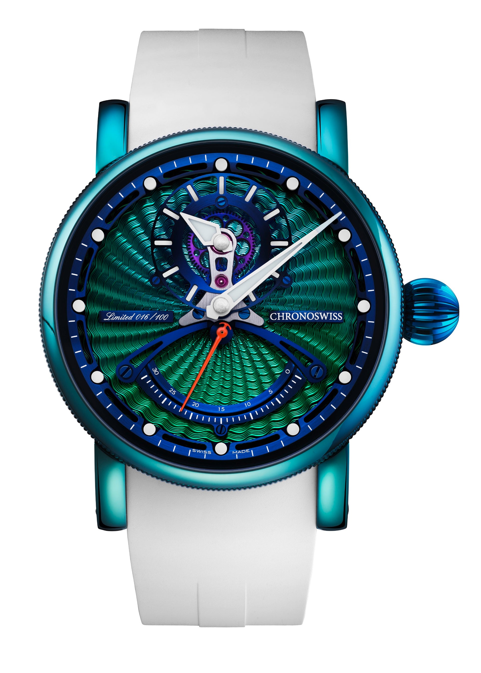 スイスの高級機械式時計クロノスイスより、「レセック マニュファ