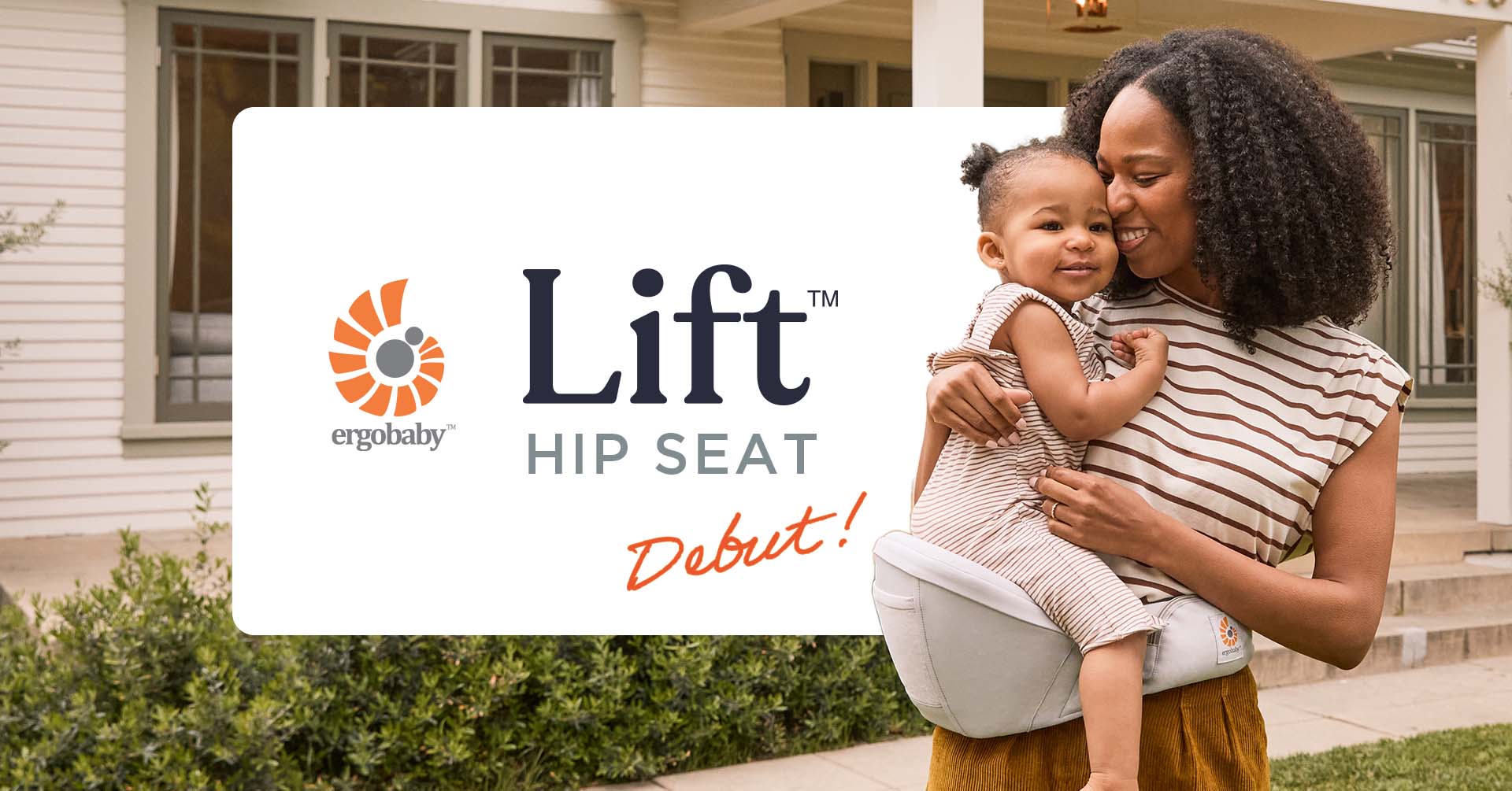エルゴベビーから待望の「Lift ヒップシート」が12/6に新登場！ライフ