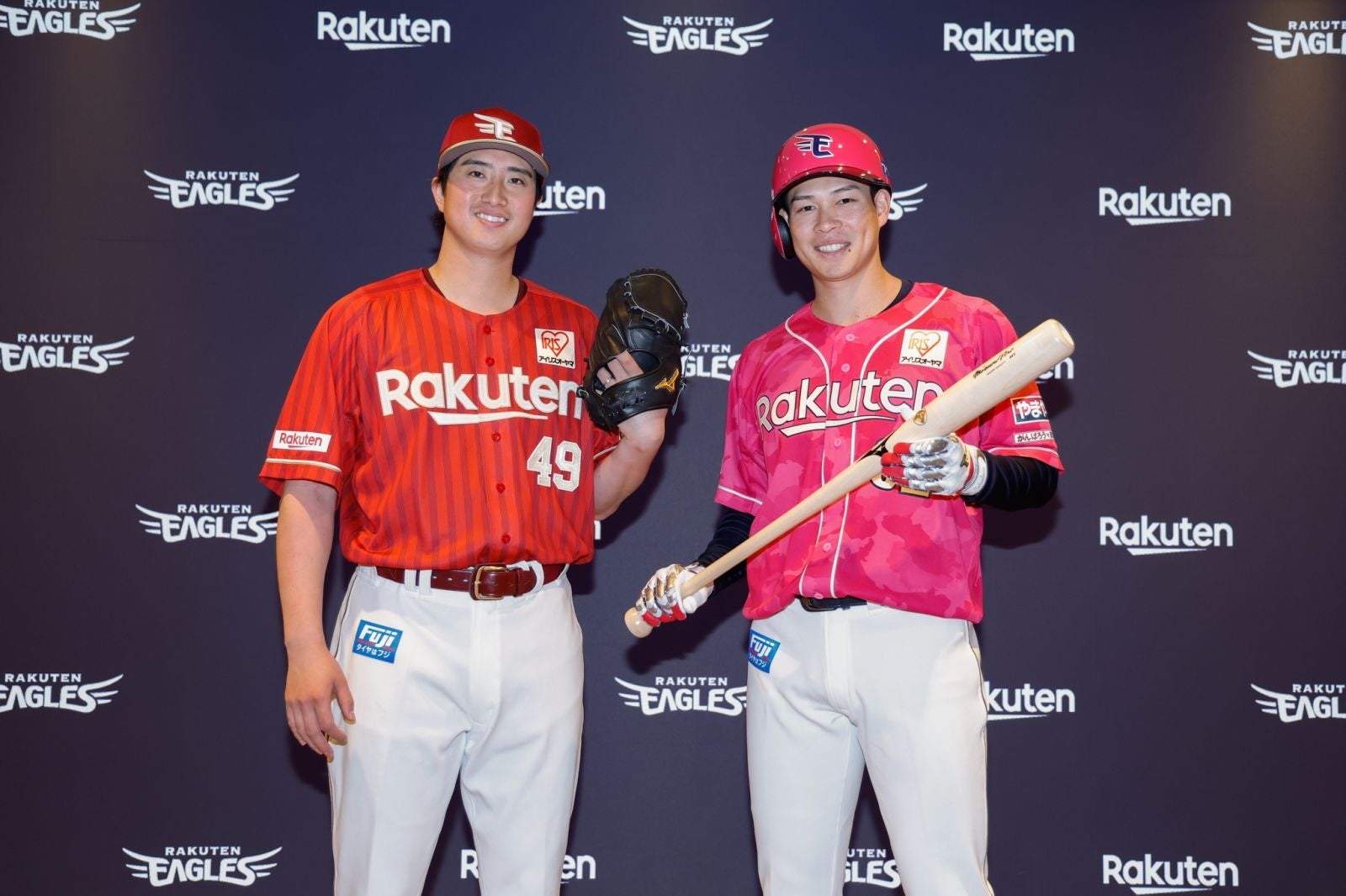 楽天イーグルス】10/2（土)張本 智和選手 始球式 | 株式会社楽天野球団