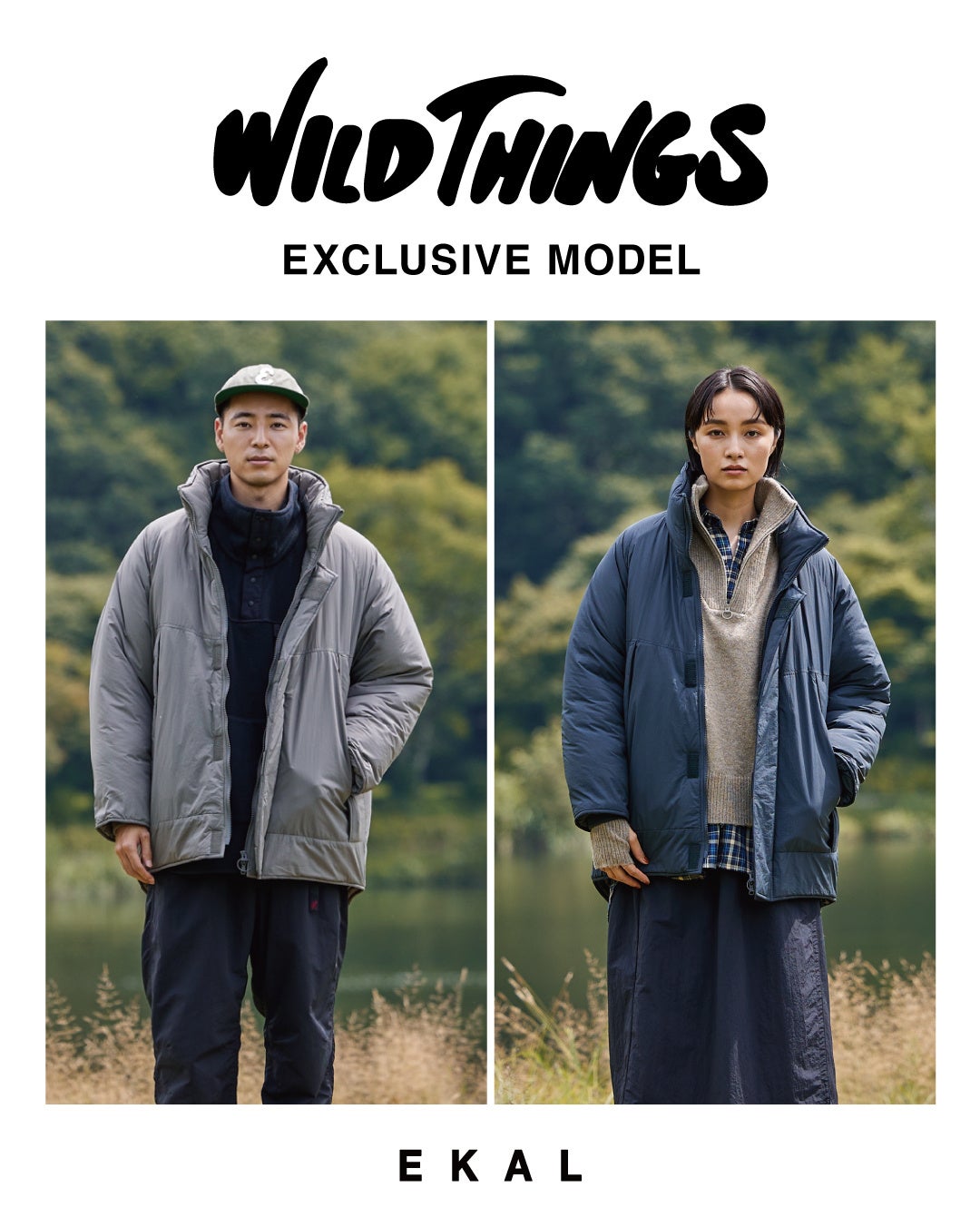 WILD THINGS × EKAL のコラボレーションアイテムが登場！ | 株式会社