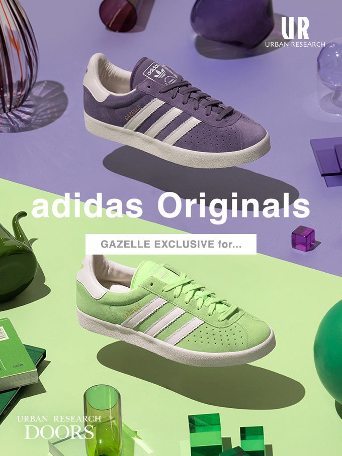 パステルカラーのadidas Originals 【Exclusive GAZELLE 85】がURBAN