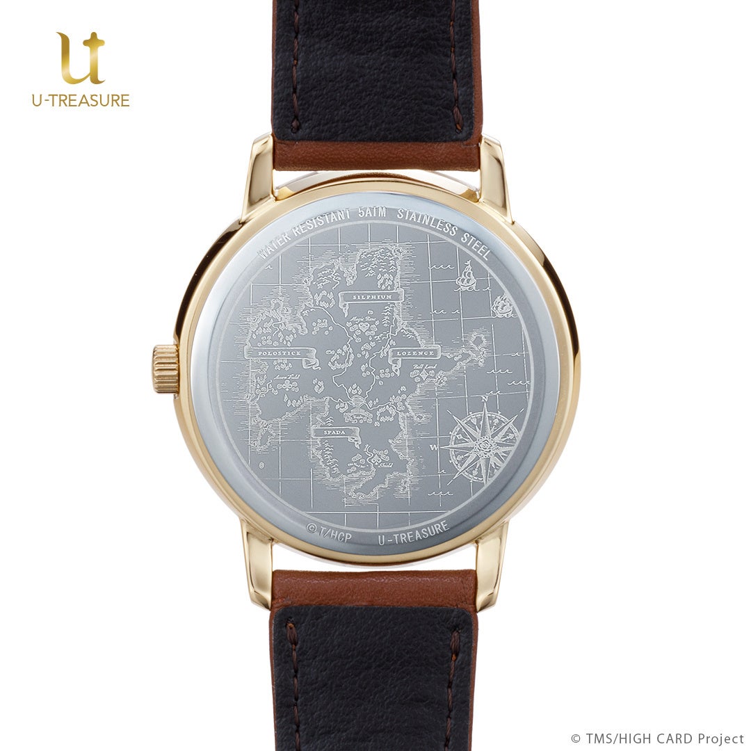 TVアニメ「HIGH CARD」腕時計。スートデザインを組み合わせたHIGH CARD