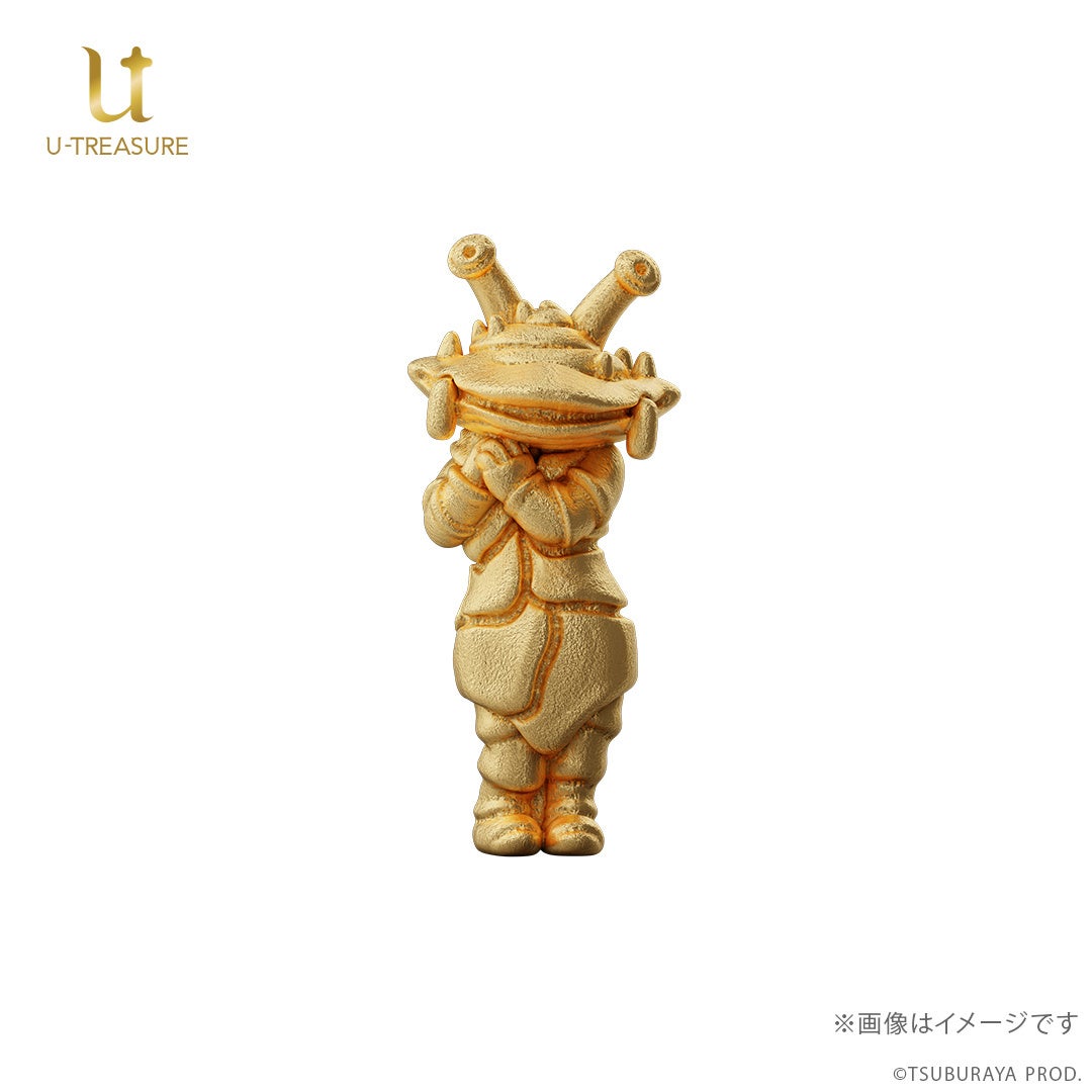 インターネット・カネゴン】純金ミニフィギュア。500体限定、シリアル